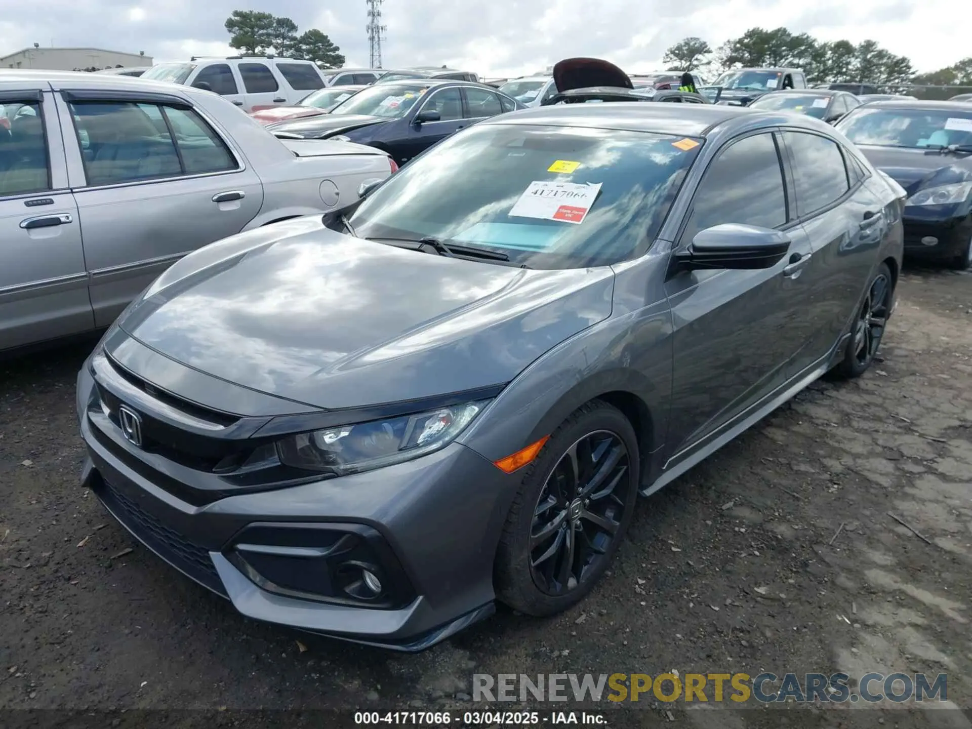 2 Фотография поврежденного автомобиля SHHFK7H49MU201504 HONDA CIVIC 2021