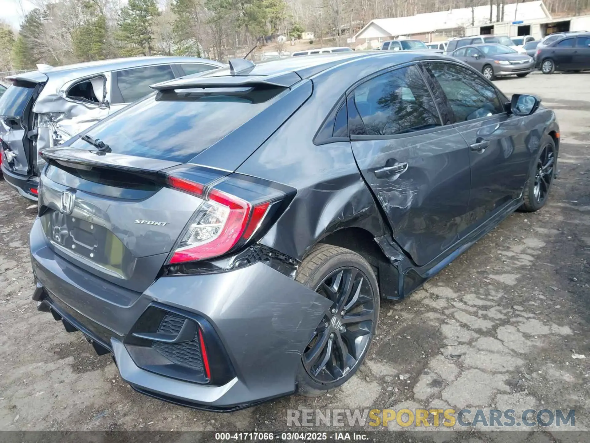 6 Фотография поврежденного автомобиля SHHFK7H49MU201504 HONDA CIVIC 2021