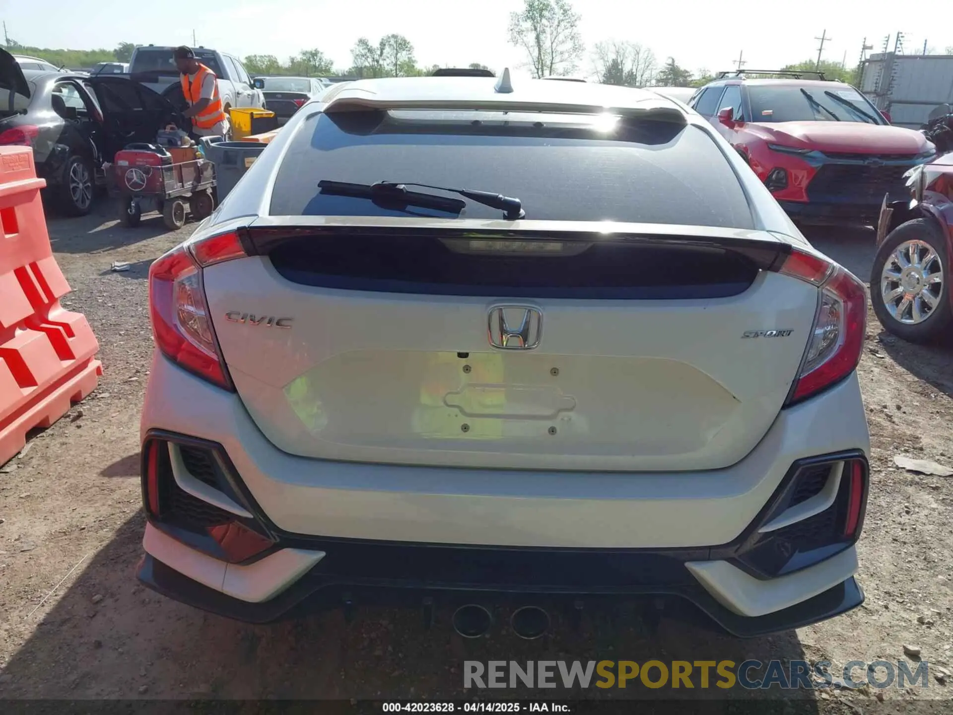 16 Photograph of a damaged car SHHFK7H49MU209084 HONDA CIVIC 2021