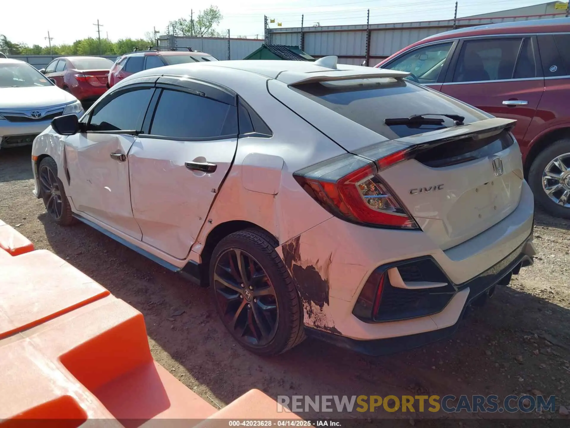 3 Photograph of a damaged car SHHFK7H49MU209084 HONDA CIVIC 2021