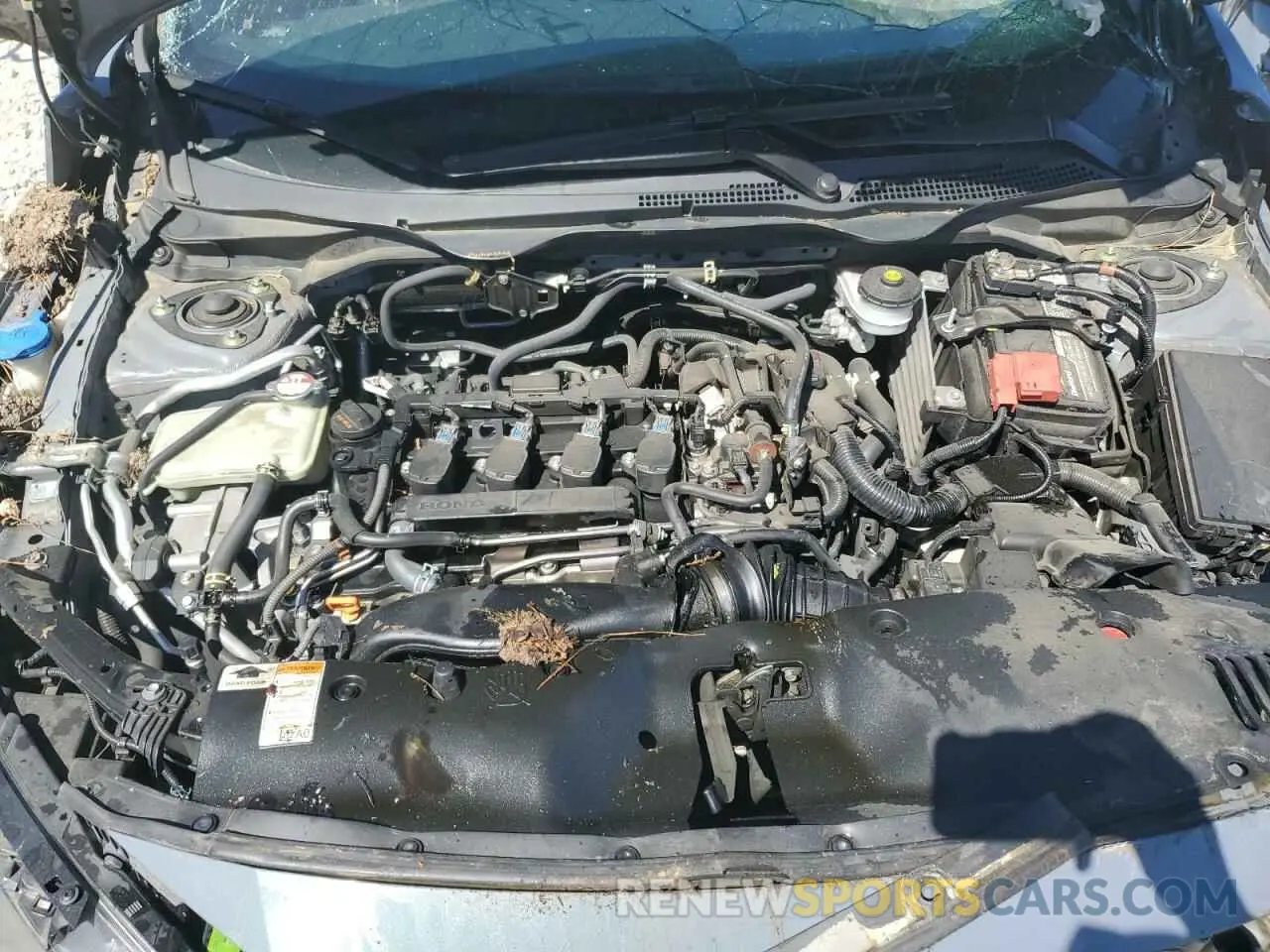 11 Фотография поврежденного автомобиля SHHFK7H49MU209490 HONDA CIVIC 2021