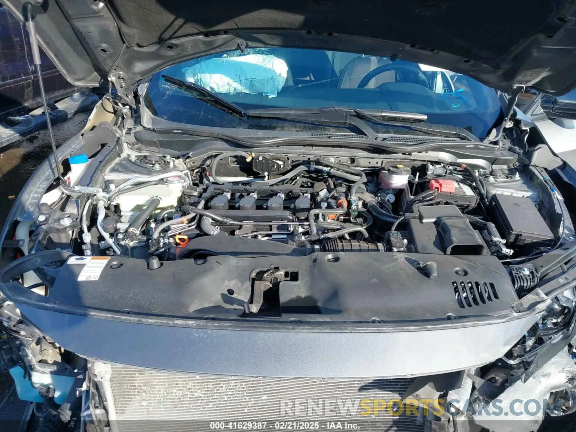 10 Photograph of a damaged car SHHFK7H49MU210414 HONDA CIVIC 2021