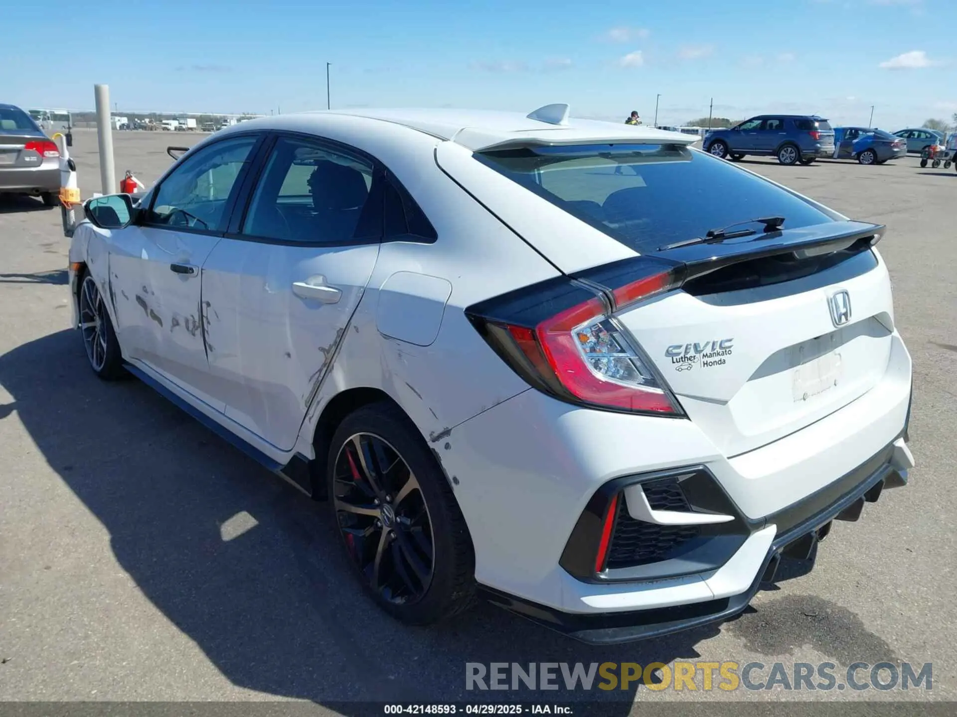 3 Фотография поврежденного автомобиля SHHFK7H49MU217279 HONDA CIVIC 2021