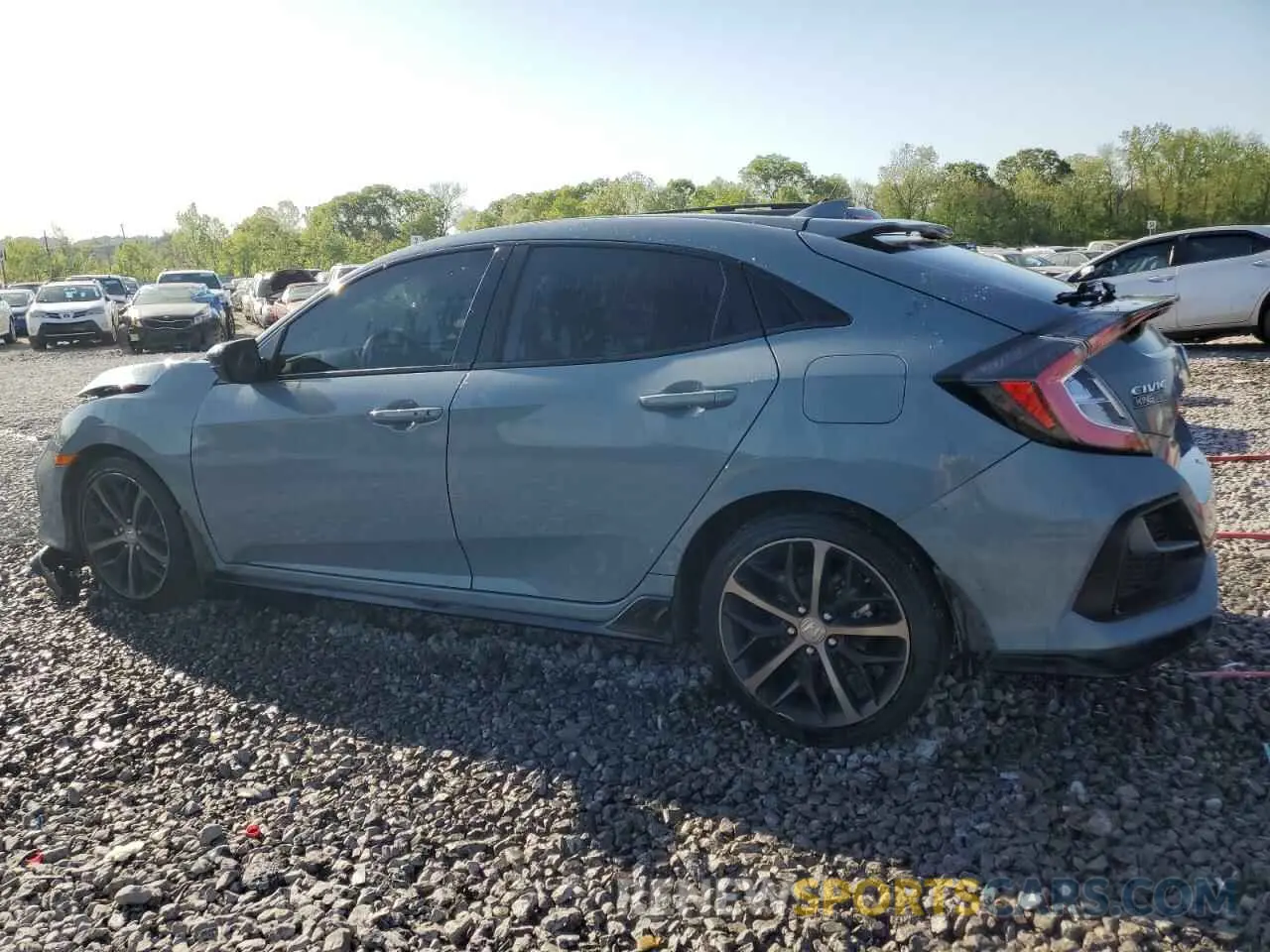 2 Фотография поврежденного автомобиля SHHFK7H49MU227875 HONDA CIVIC 2021