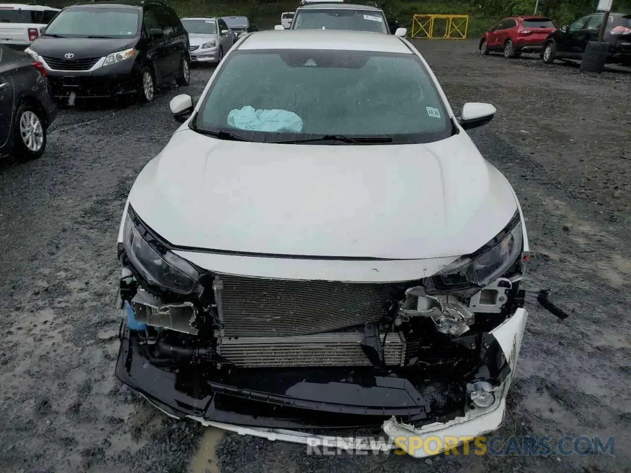 5 Фотография поврежденного автомобиля SHHFK7H49MU401573 HONDA CIVIC 2021