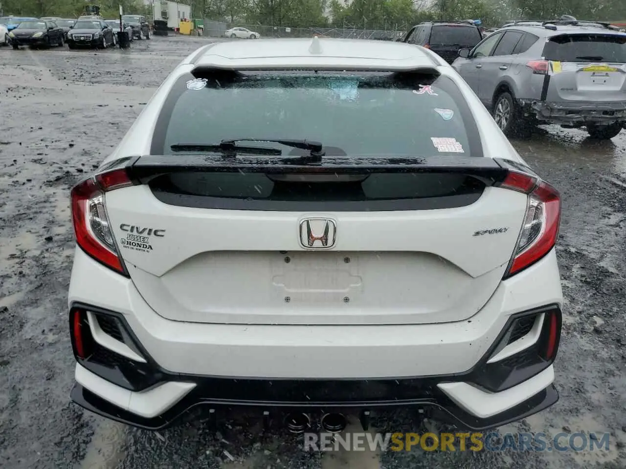 6 Фотография поврежденного автомобиля SHHFK7H49MU401573 HONDA CIVIC 2021