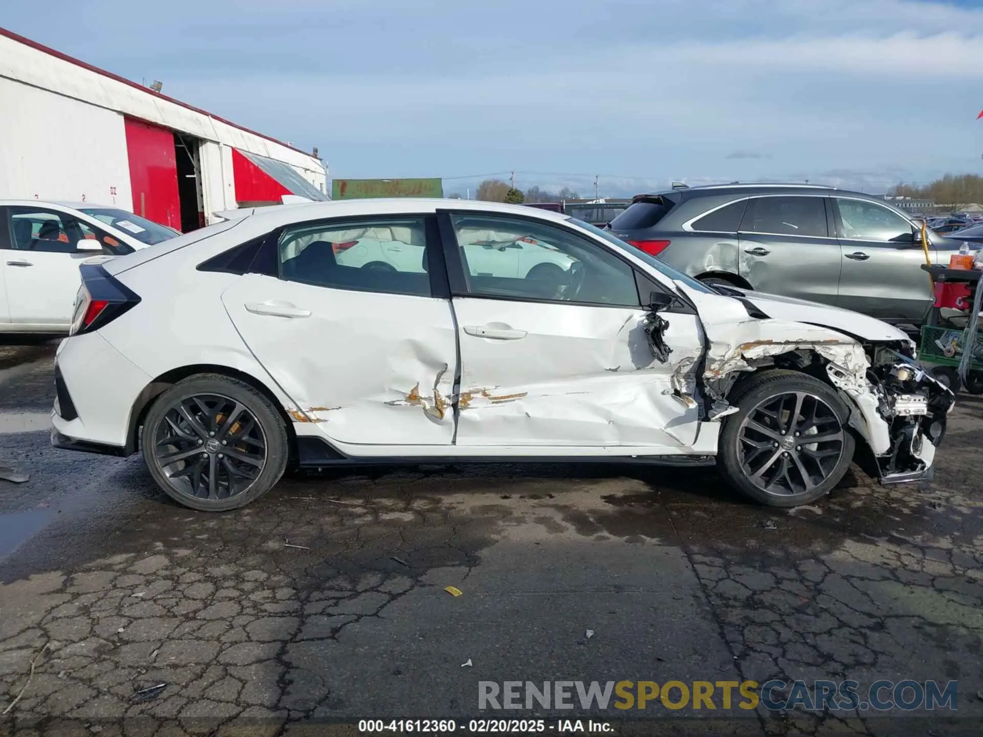 13 Photograph of a damaged car SHHFK7H49MU411360 HONDA CIVIC 2021