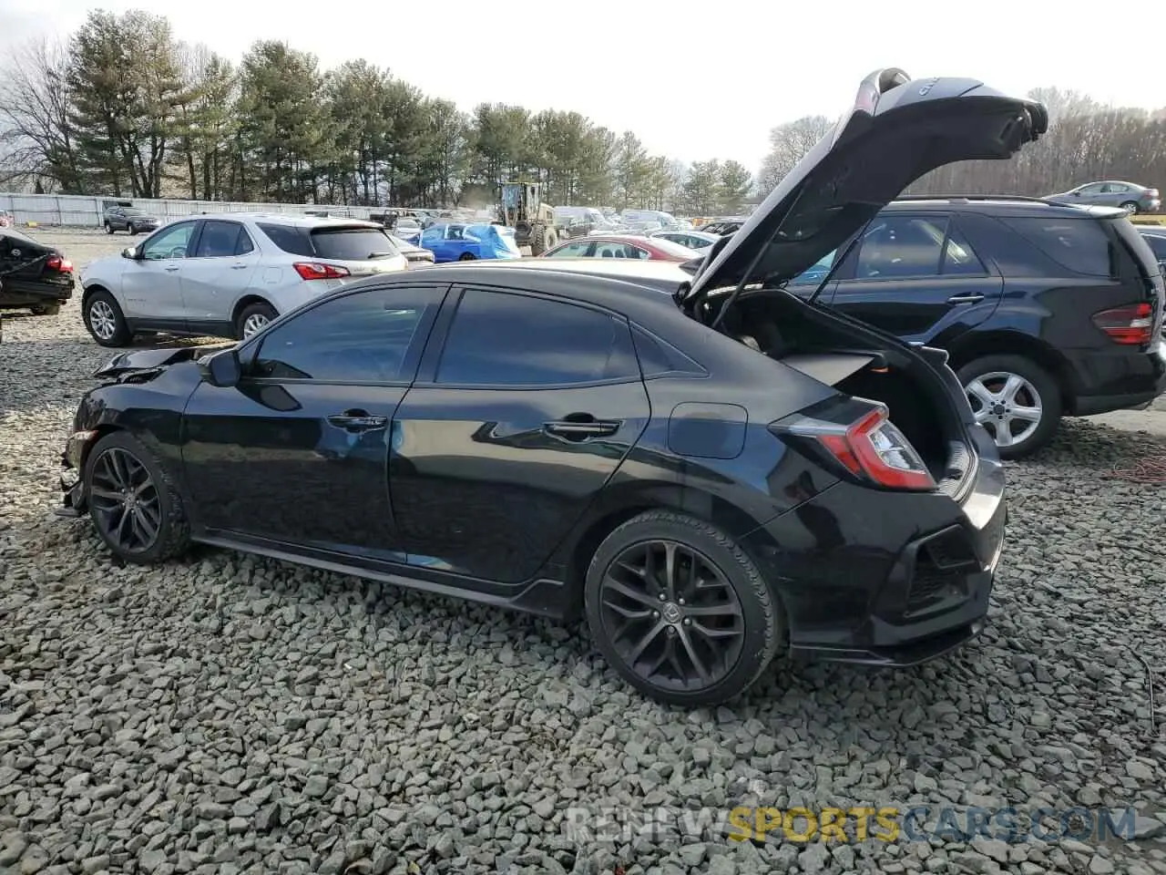 2 Photograph of a damaged car SHHFK7H49MU419071 HONDA CIVIC 2021