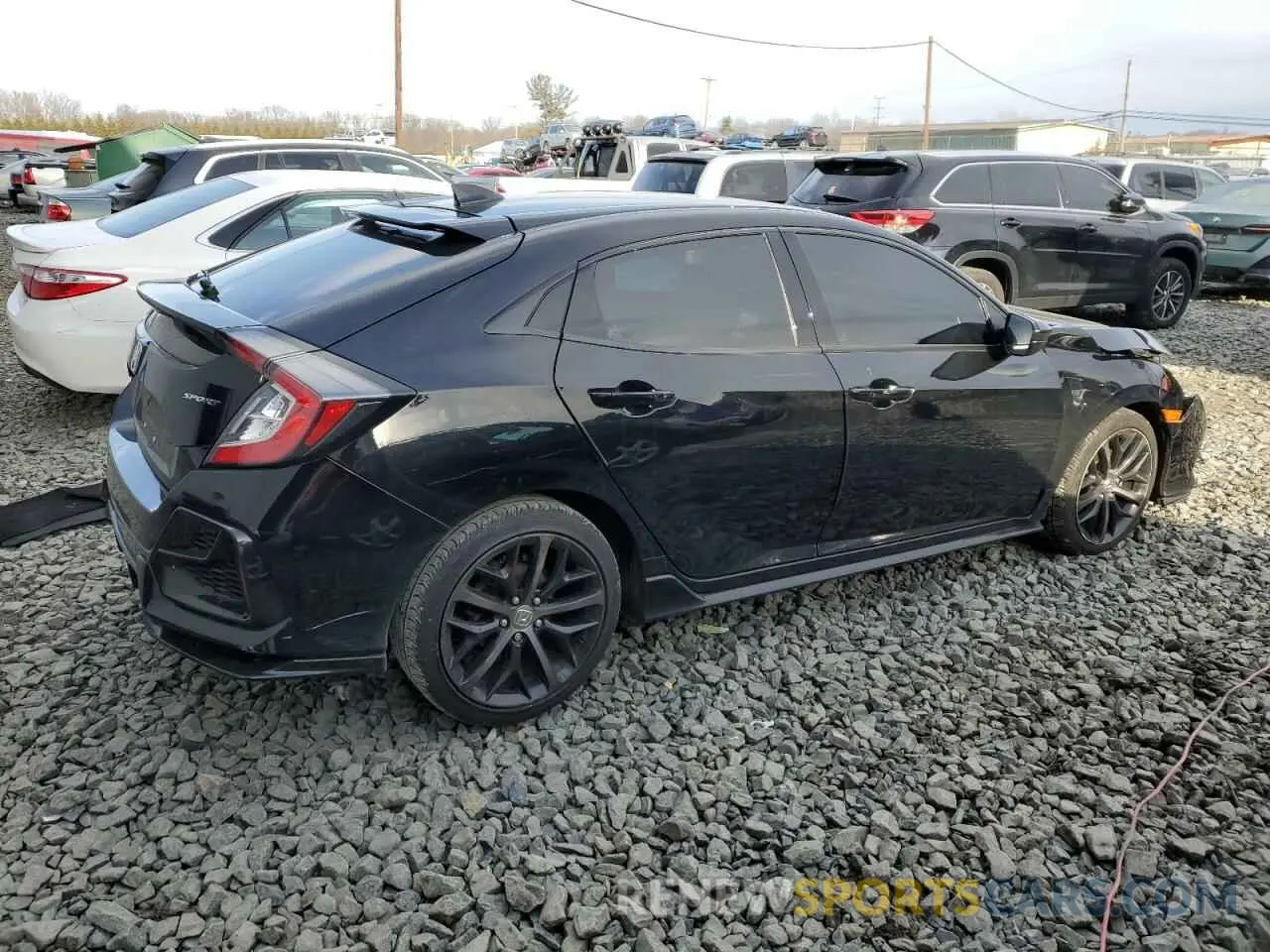 3 Photograph of a damaged car SHHFK7H49MU419071 HONDA CIVIC 2021