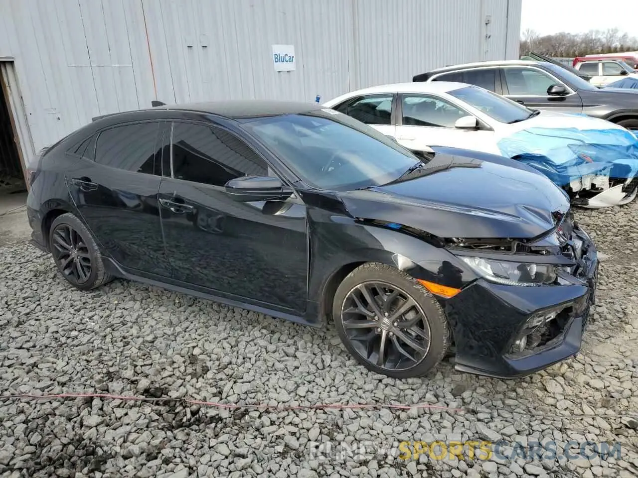 4 Photograph of a damaged car SHHFK7H49MU419071 HONDA CIVIC 2021