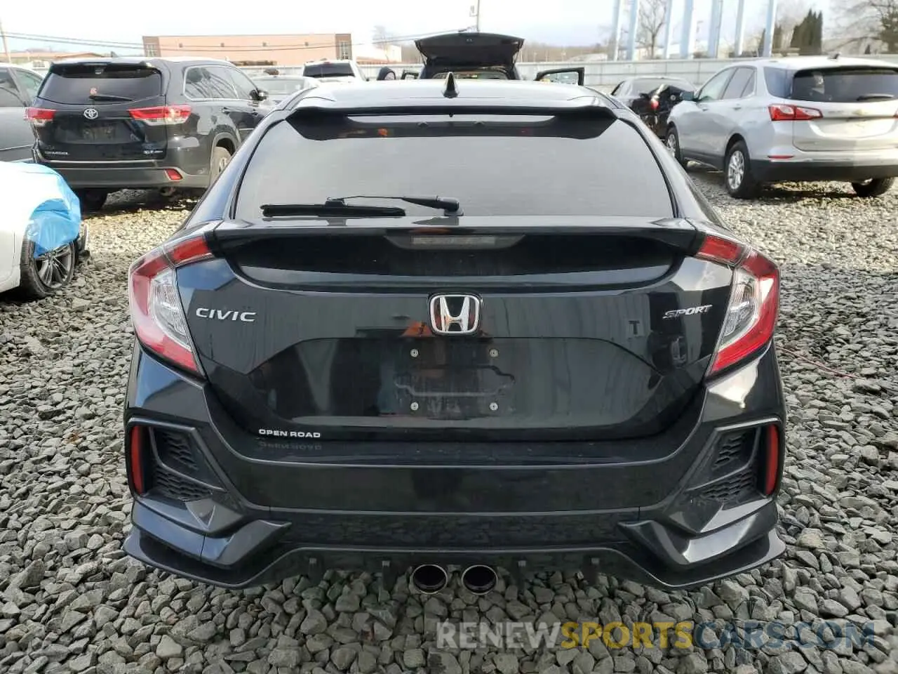 6 Photograph of a damaged car SHHFK7H49MU419071 HONDA CIVIC 2021