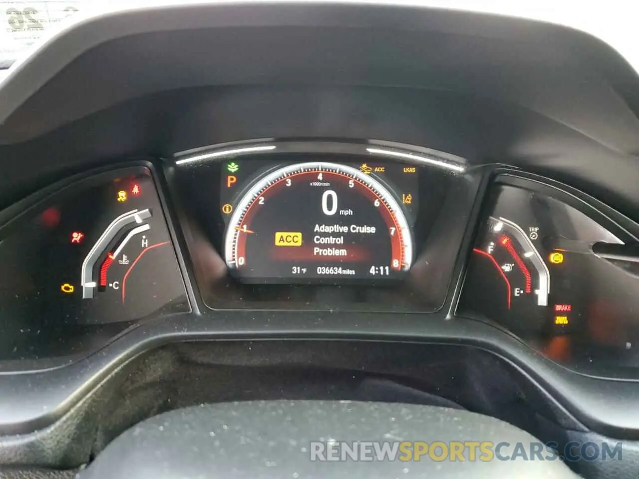 9 Photograph of a damaged car SHHFK7H49MU419071 HONDA CIVIC 2021