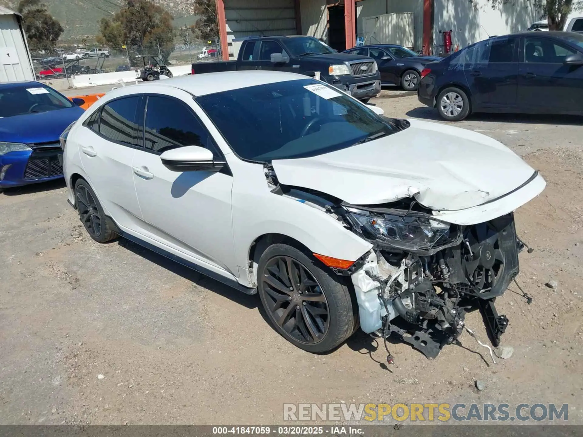 1 Фотография поврежденного автомобиля SHHFK7H49MU423962 HONDA CIVIC 2021