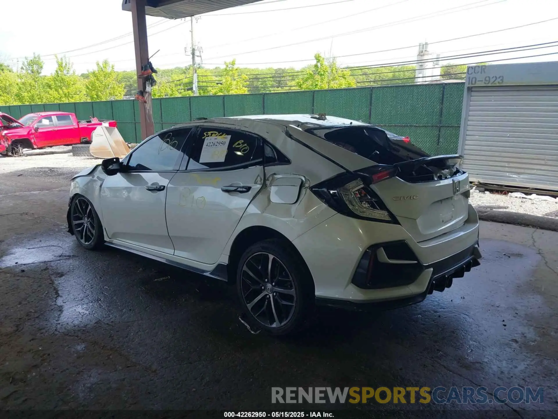 3 Фотография поврежденного автомобиля SHHFK7H4XMU409536 HONDA CIVIC 2021