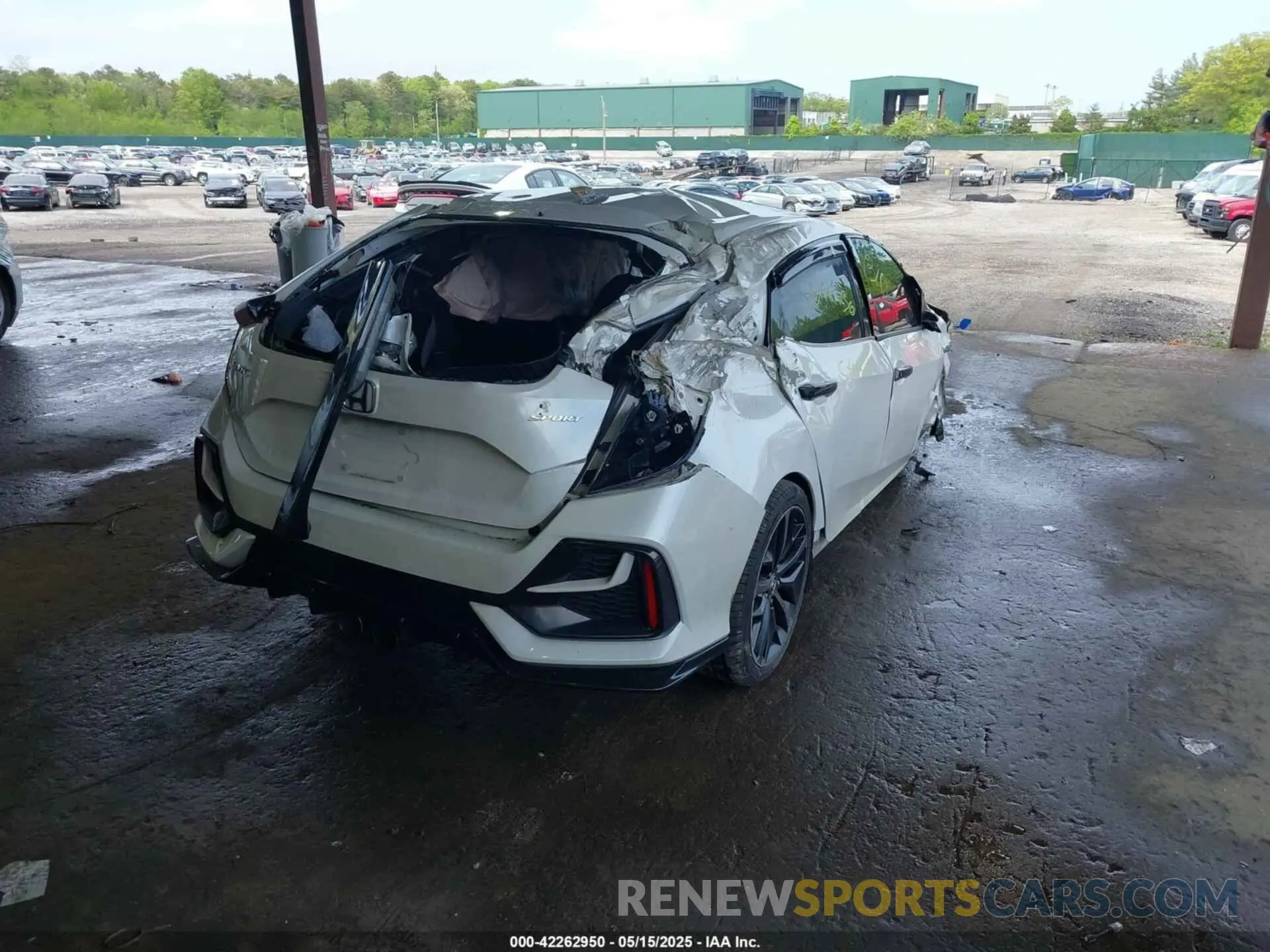 4 Фотография поврежденного автомобиля SHHFK7H4XMU409536 HONDA CIVIC 2021