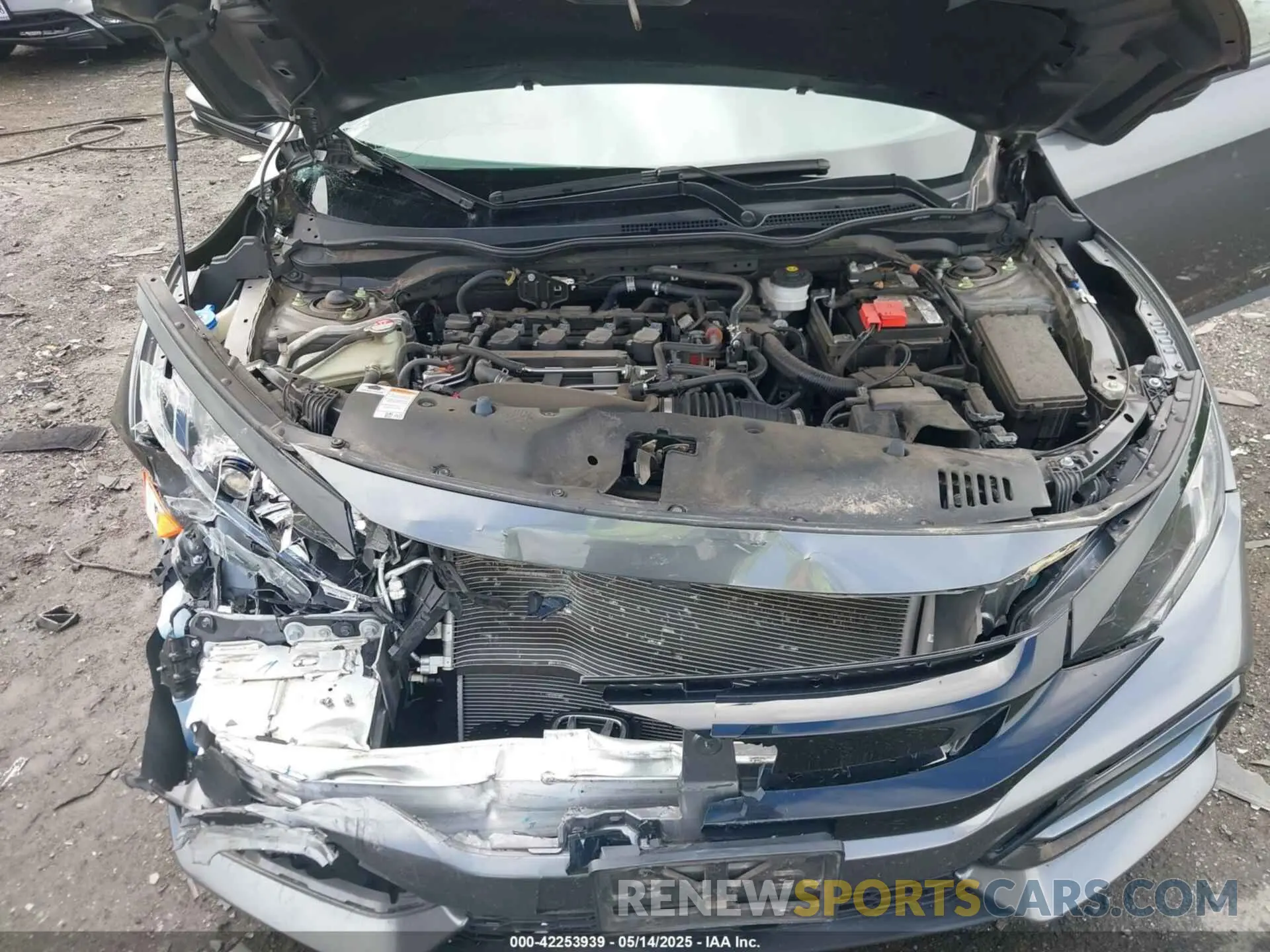 10 Фотография поврежденного автомобиля SHHFK7H61MU217844 HONDA CIVIC 2021