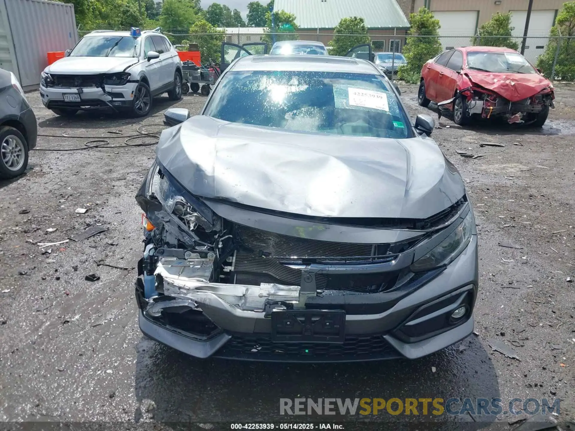 12 Фотография поврежденного автомобиля SHHFK7H61MU217844 HONDA CIVIC 2021