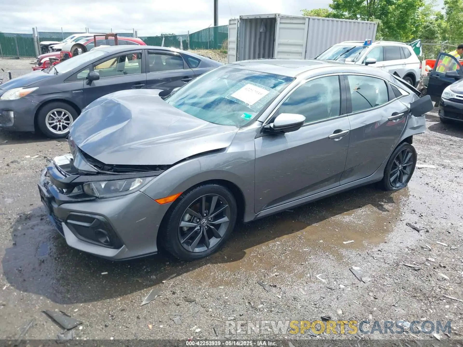 2 Фотография поврежденного автомобиля SHHFK7H61MU217844 HONDA CIVIC 2021