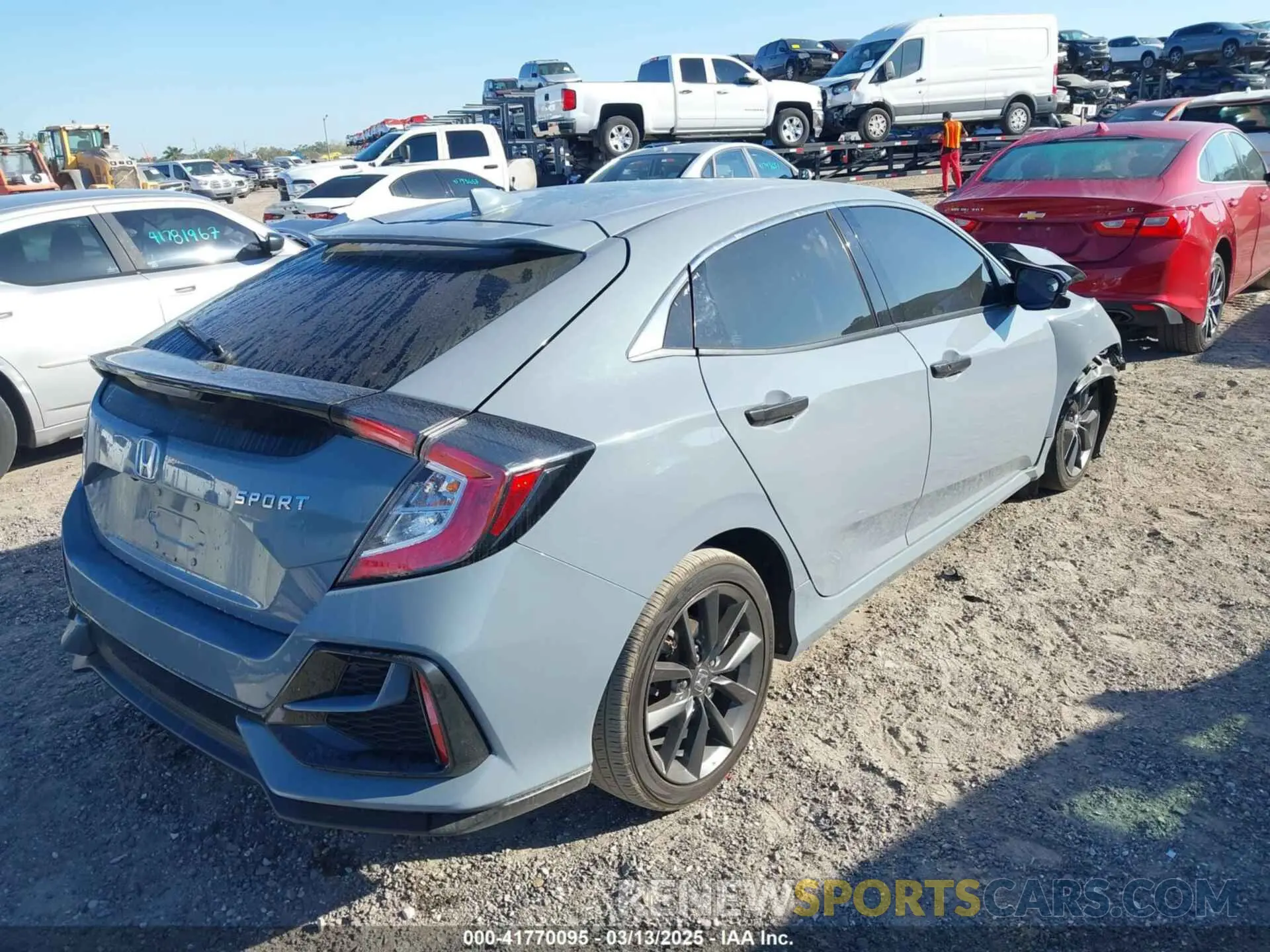 4 Фотография поврежденного автомобиля SHHFK7H61MU228391 HONDA CIVIC 2021
