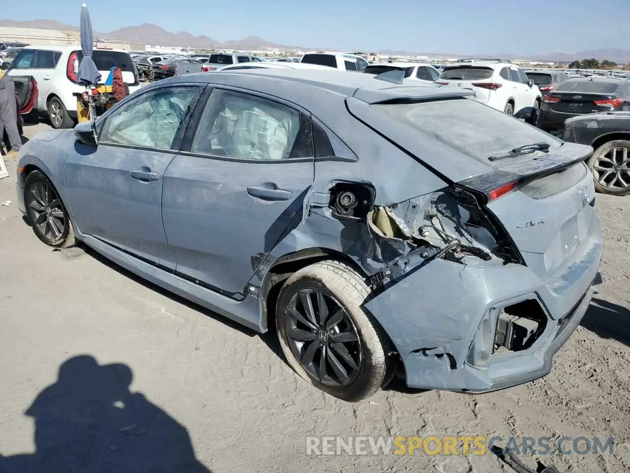 2 Фотография поврежденного автомобиля SHHFK7H62MU226651 HONDA CIVIC 2021