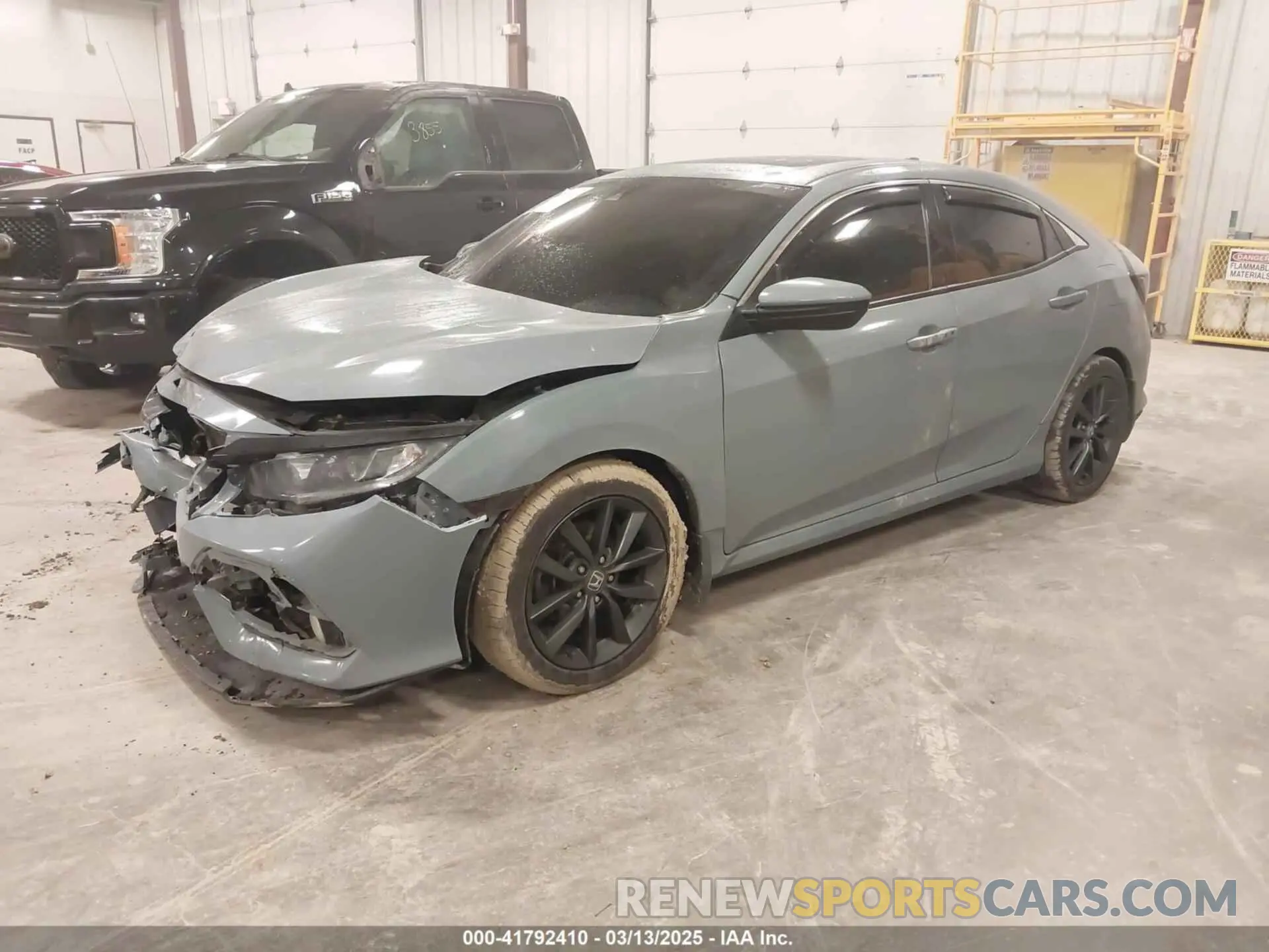 2 Фотография поврежденного автомобиля SHHFK7H62MU231445 HONDA CIVIC 2021