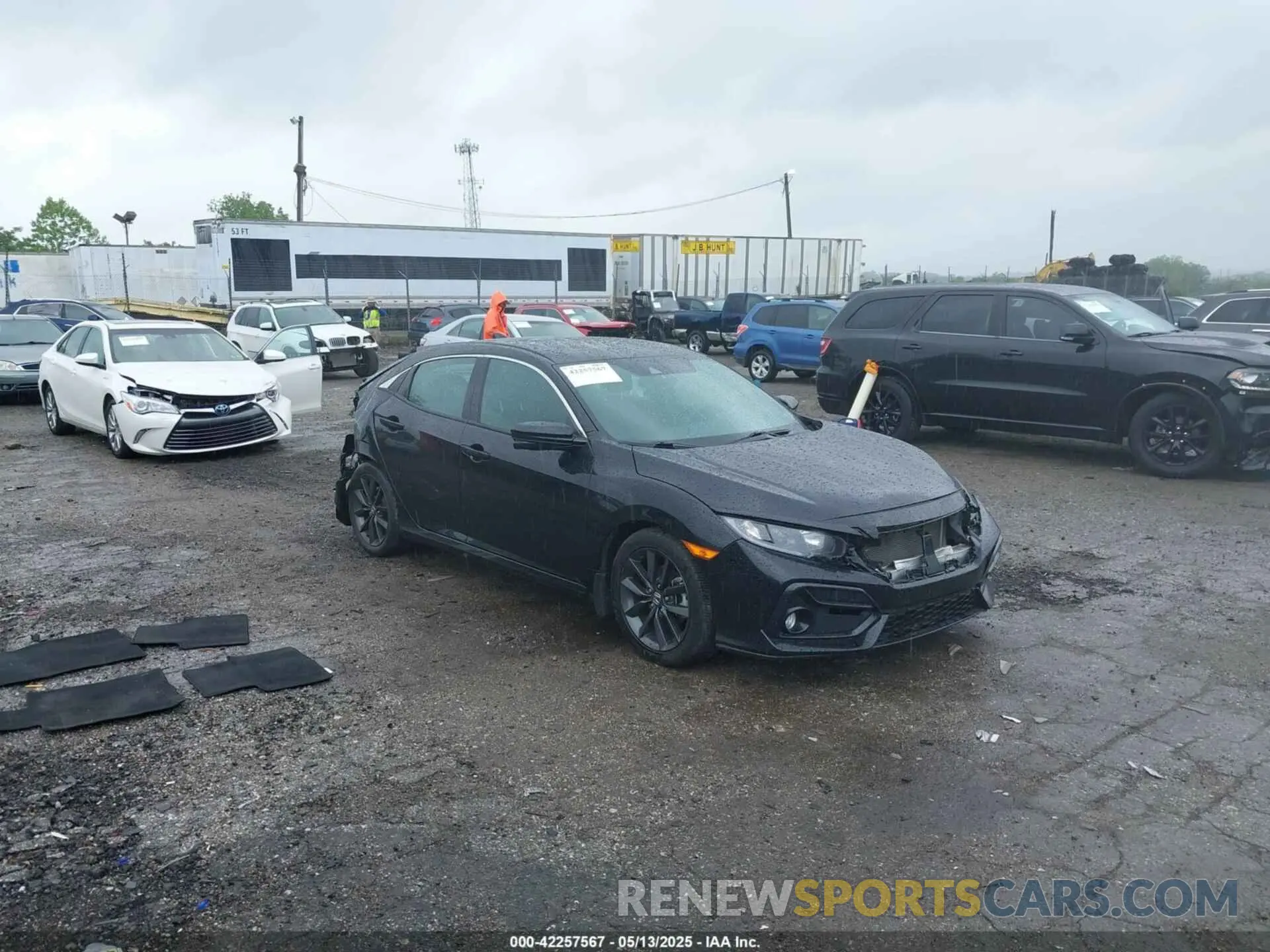 1 Photograph of a damaged car SHHFK7H62MU412027 HONDA CIVIC 2021