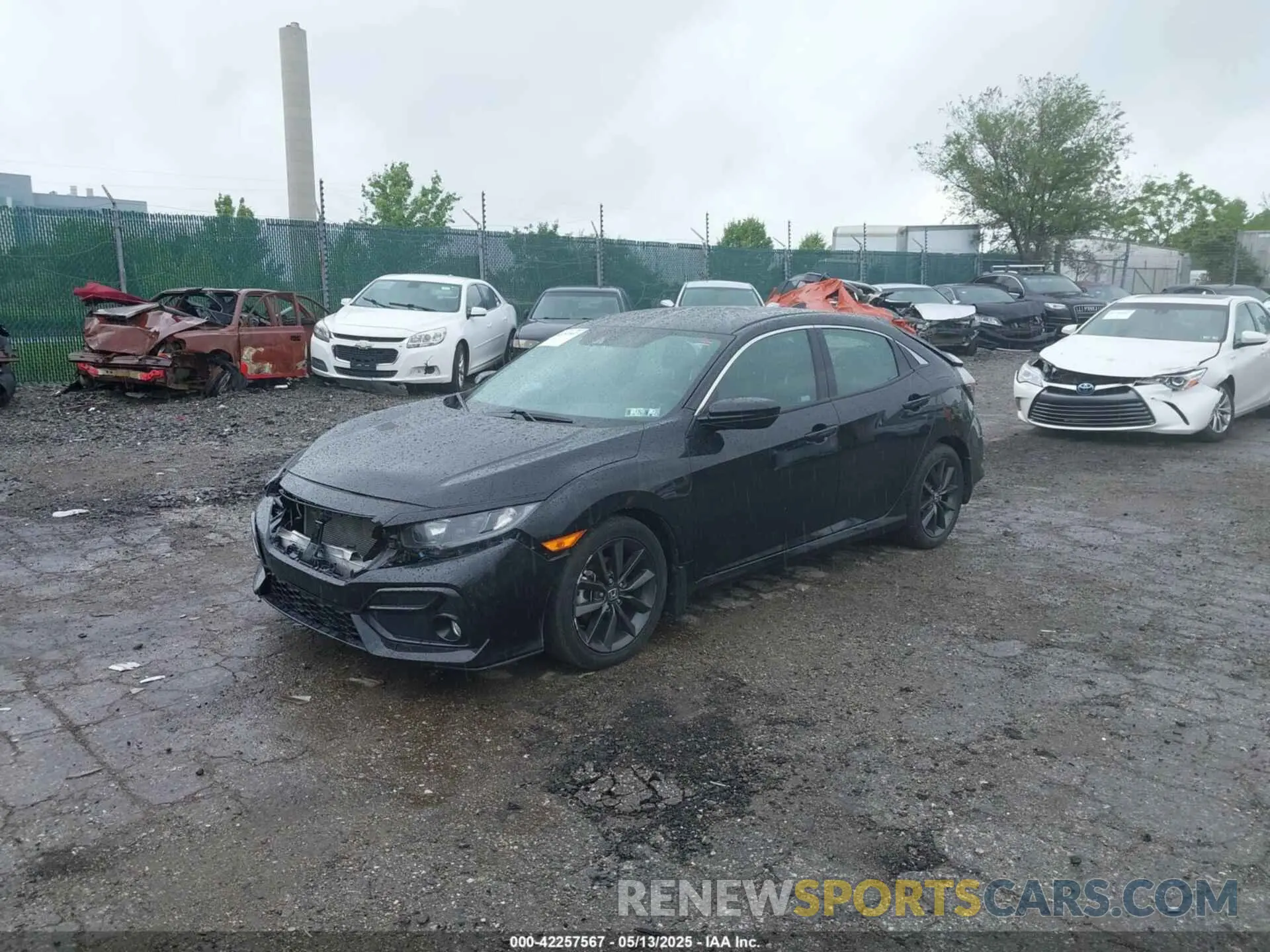 2 Photograph of a damaged car SHHFK7H62MU412027 HONDA CIVIC 2021