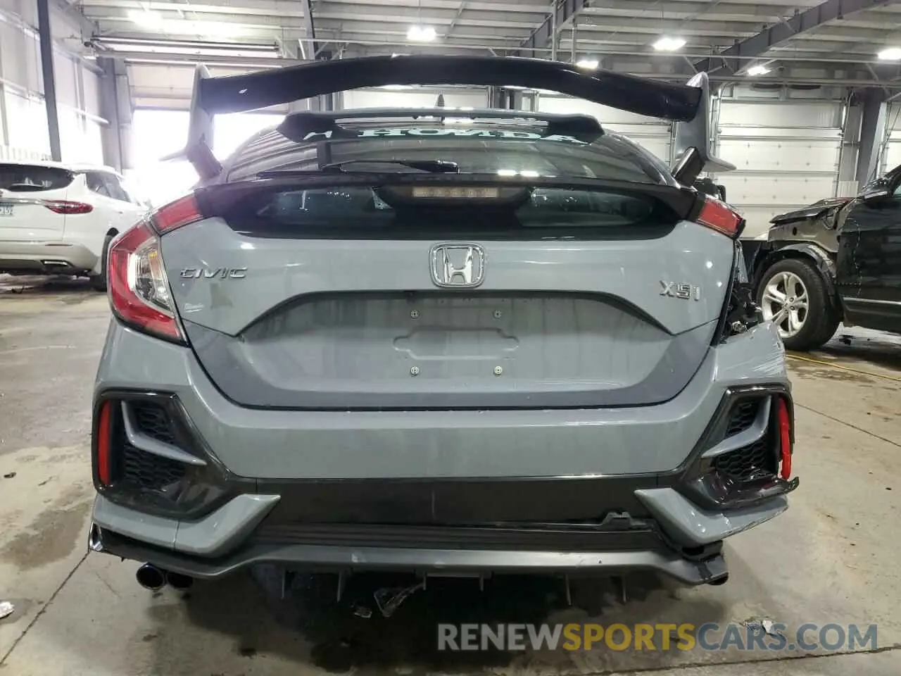 6 Фотография поврежденного автомобиля SHHFK7H63MU208921 HONDA CIVIC 2021
