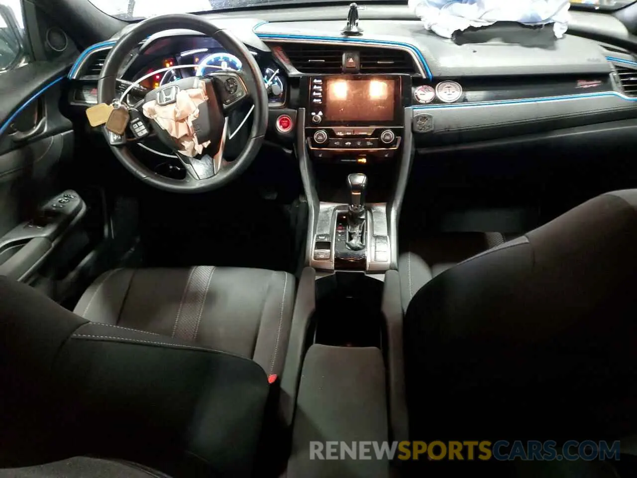 8 Фотография поврежденного автомобиля SHHFK7H63MU208921 HONDA CIVIC 2021