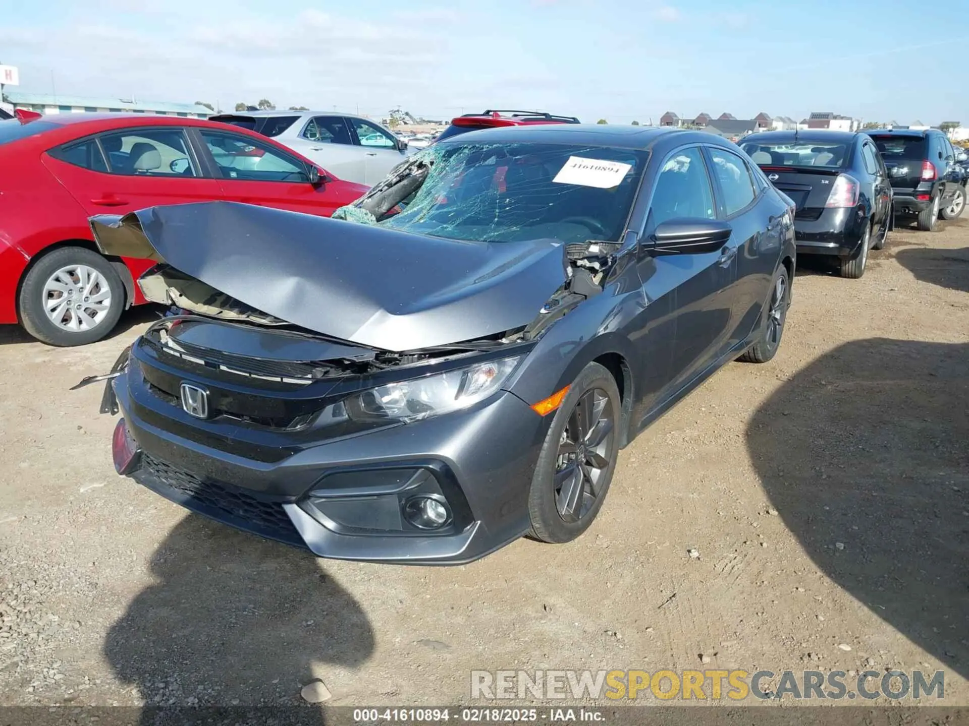 2 Photograph of a damaged car SHHFK7H63MU410108 HONDA CIVIC 2021