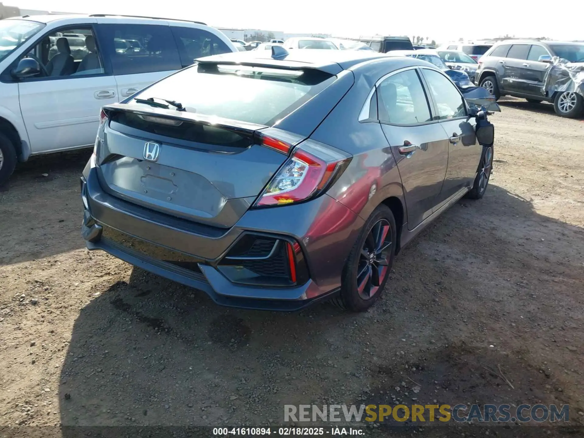 4 Photograph of a damaged car SHHFK7H63MU410108 HONDA CIVIC 2021