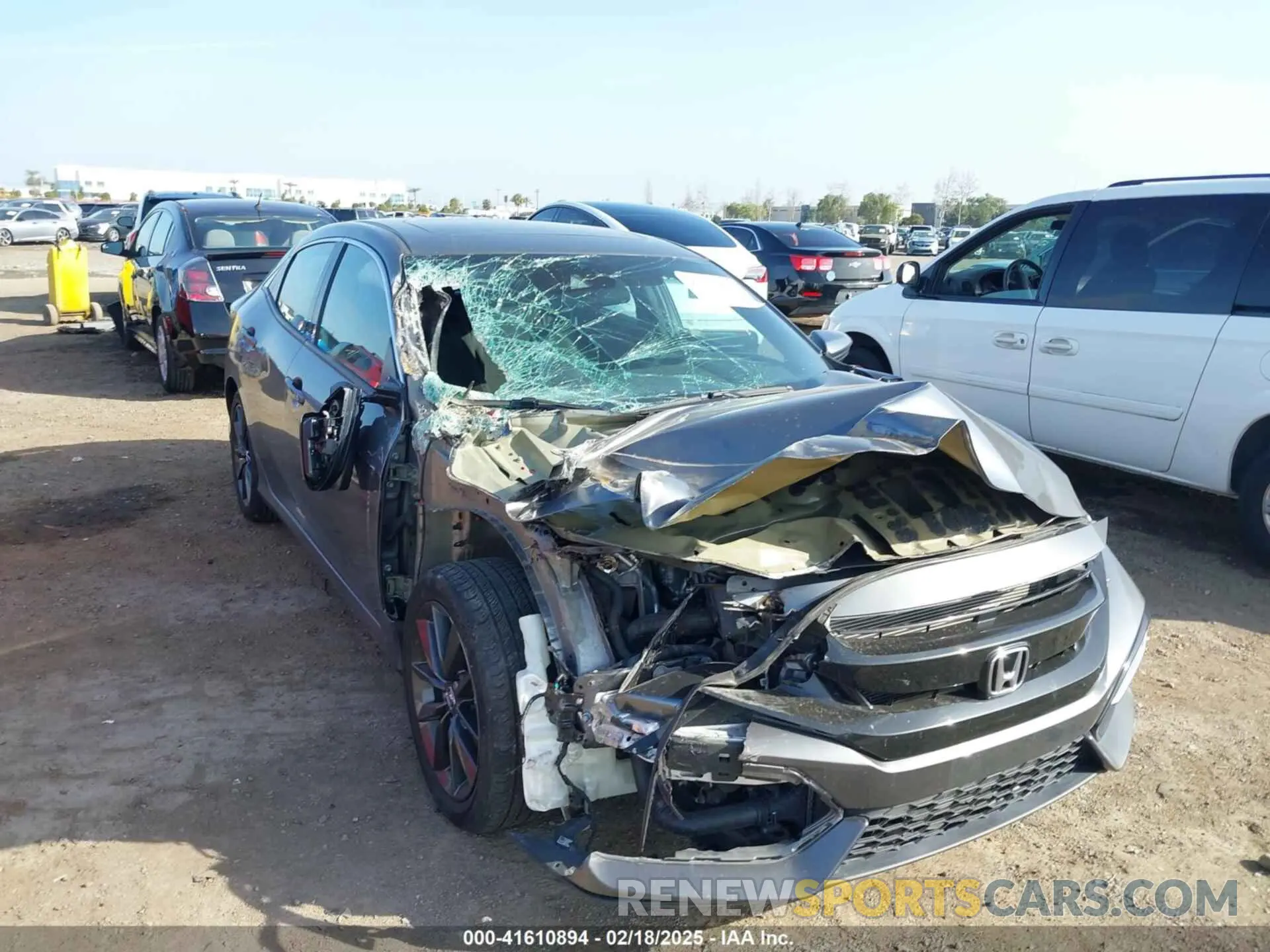 6 Photograph of a damaged car SHHFK7H63MU410108 HONDA CIVIC 2021