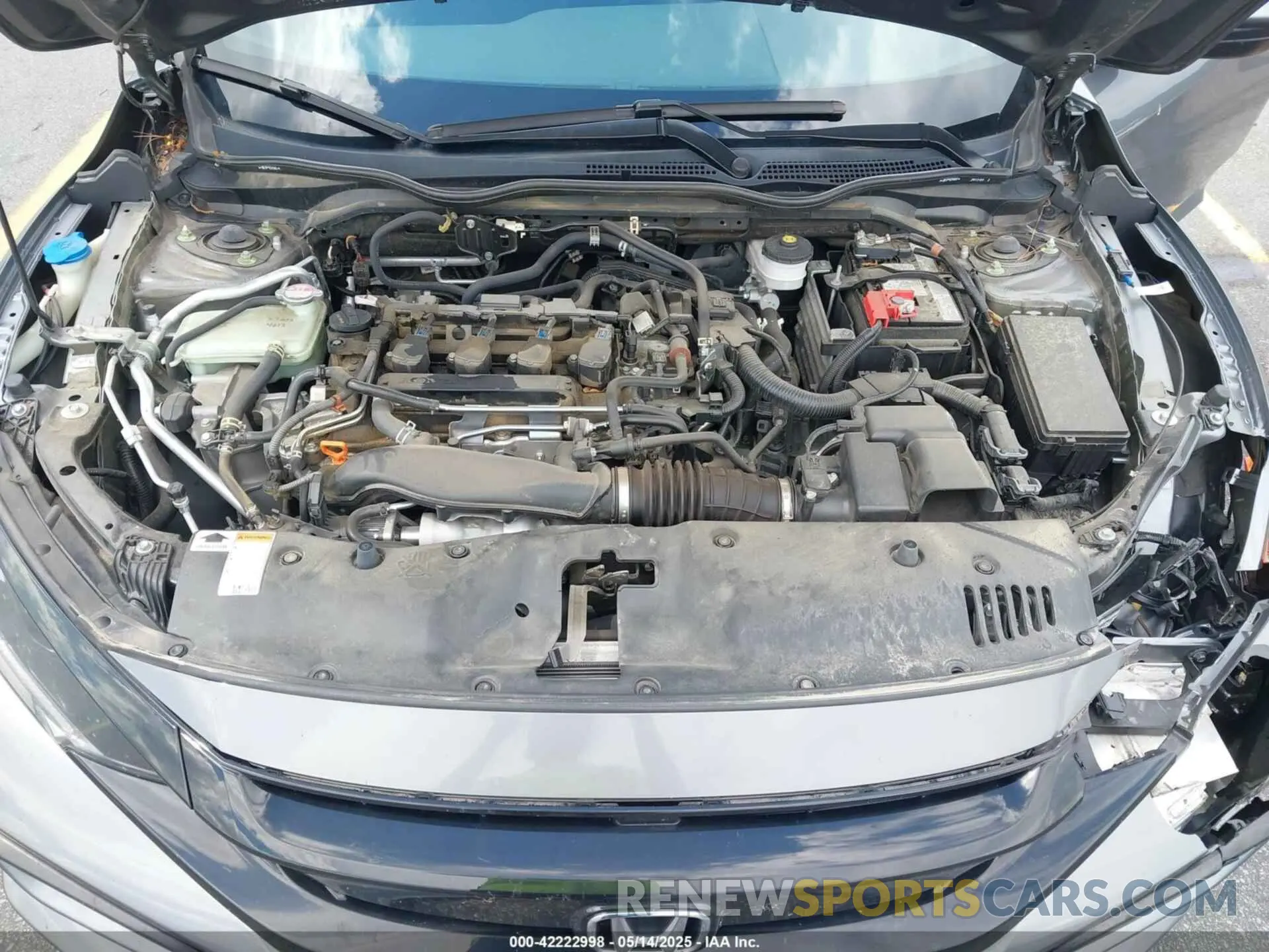 10 Photograph of a damaged car SHHFK7H64MU226943 HONDA CIVIC 2021