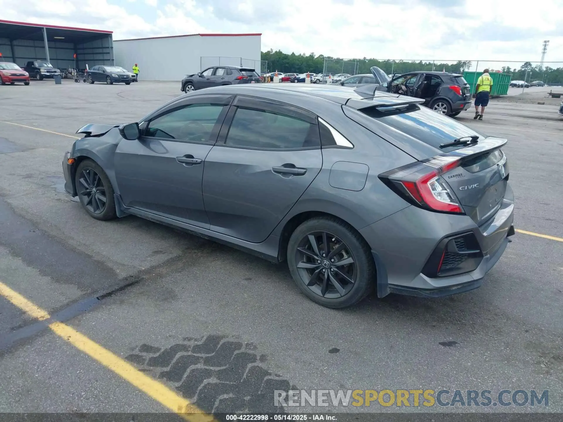 3 Photograph of a damaged car SHHFK7H64MU226943 HONDA CIVIC 2021
