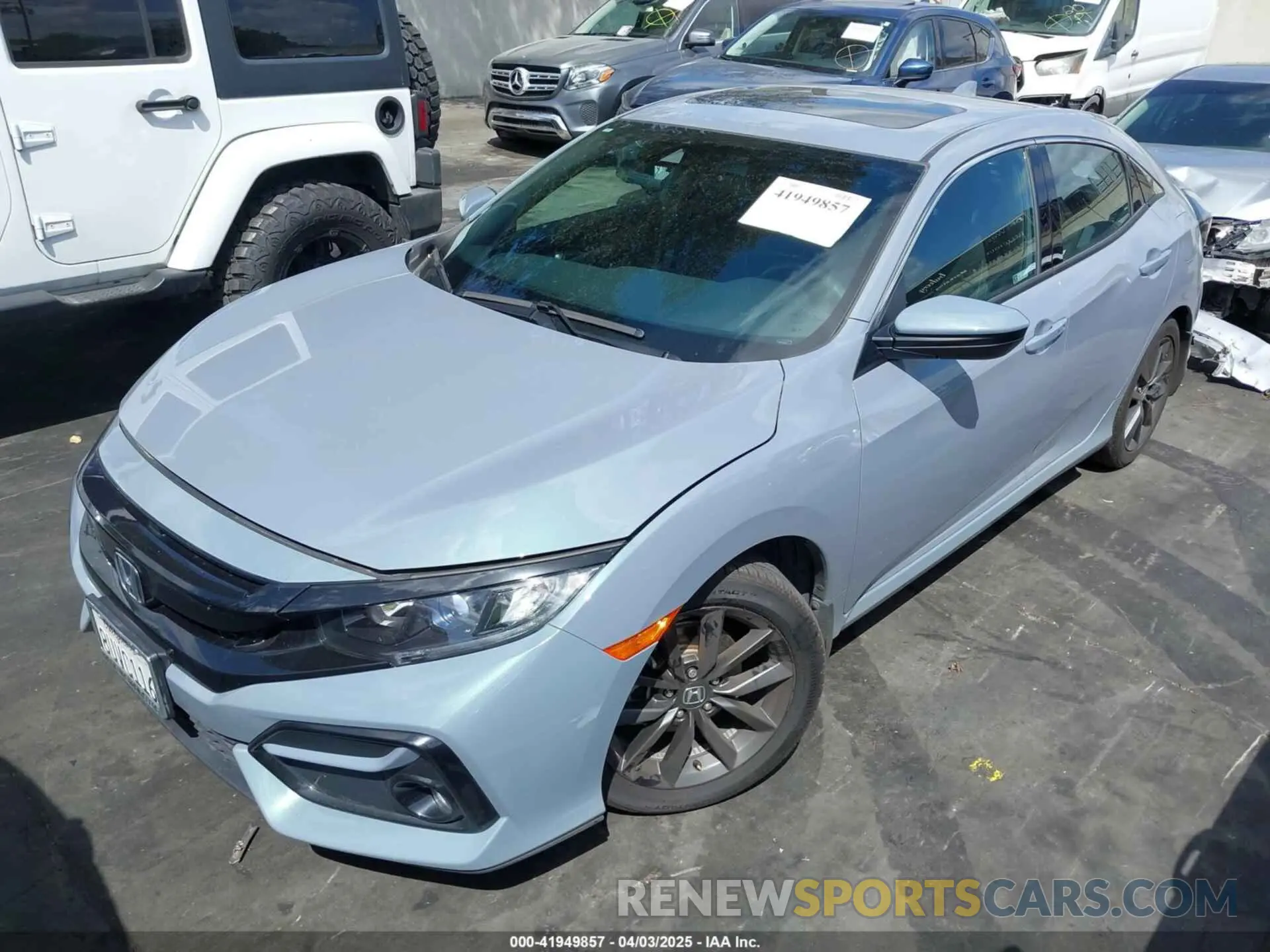 2 Photograph of a damaged car SHHFK7H64MU408691 HONDA CIVIC 2021