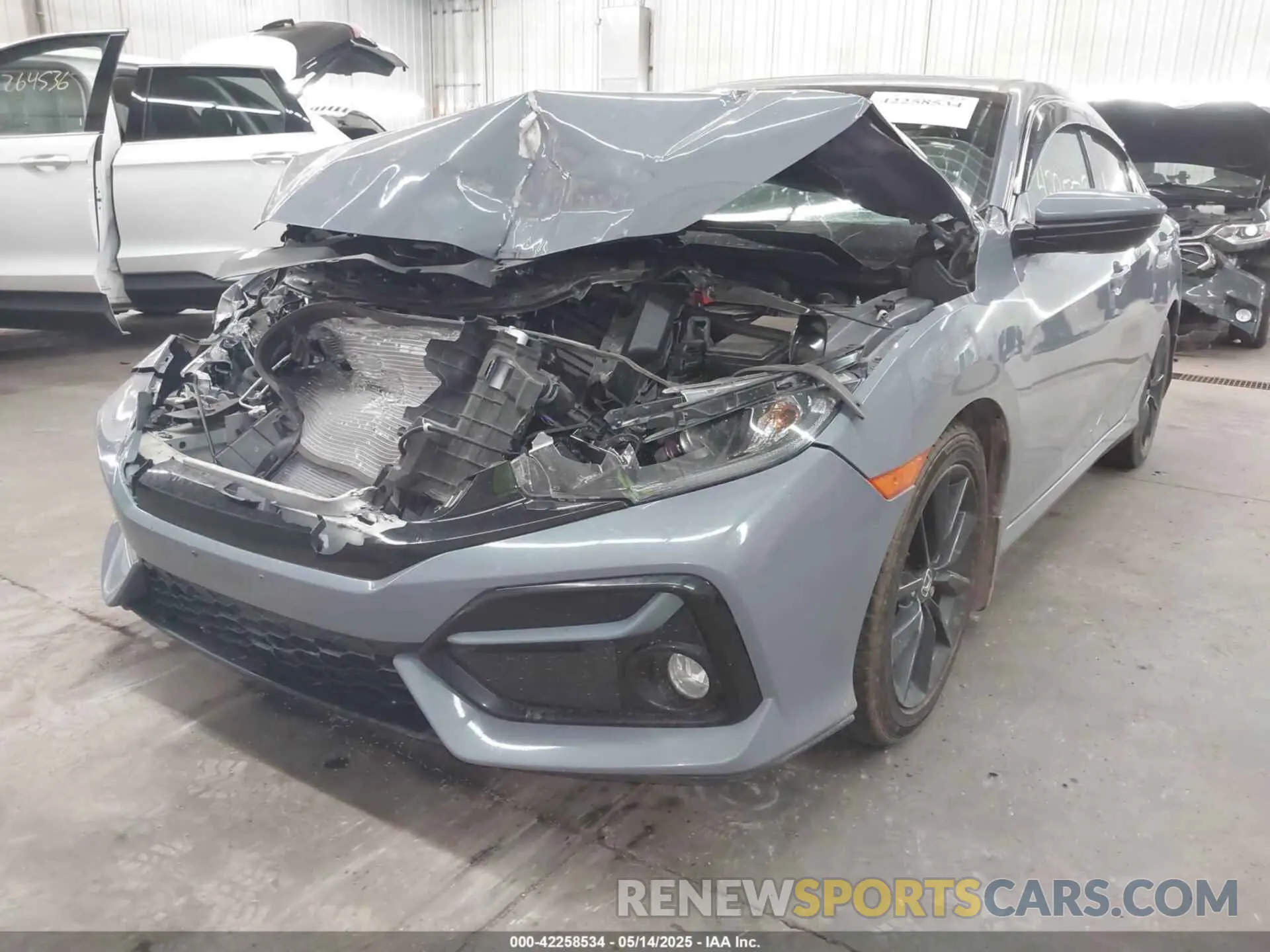 2 Photograph of a damaged car SHHFK7H65MU208127 HONDA CIVIC 2021