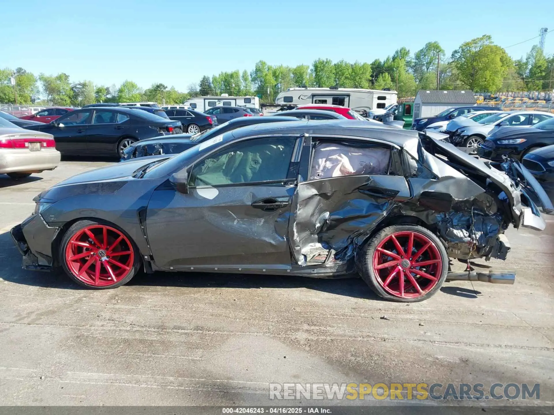 15 Photograph of a damaged car SHHFK7H65MU232699 HONDA CIVIC 2021