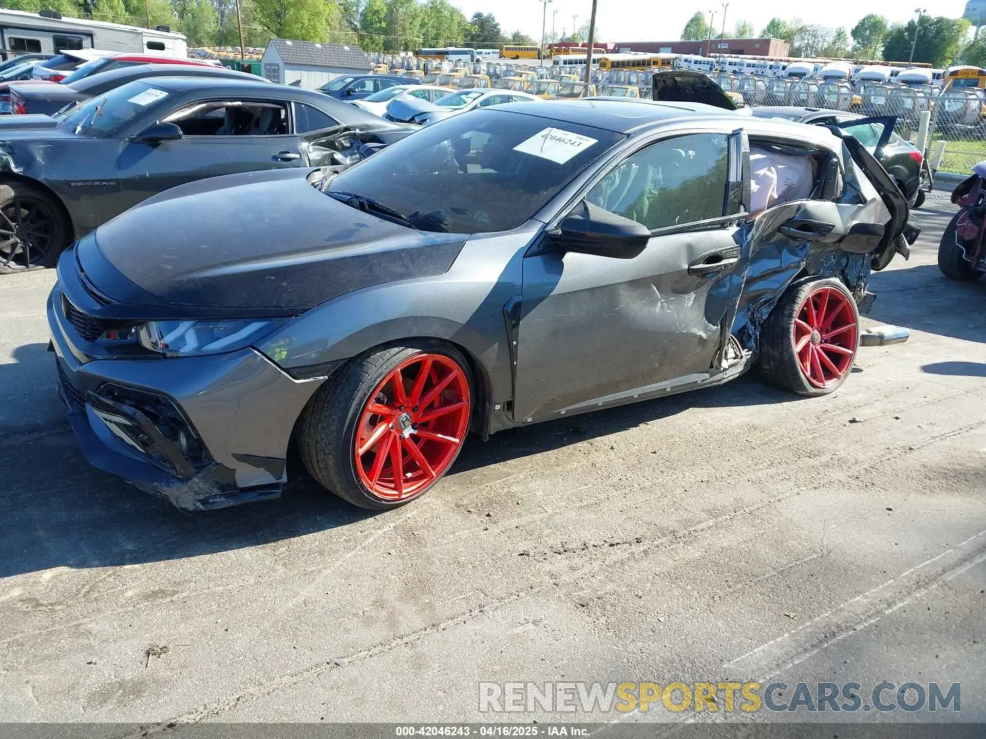 2 Photograph of a damaged car SHHFK7H65MU232699 HONDA CIVIC 2021