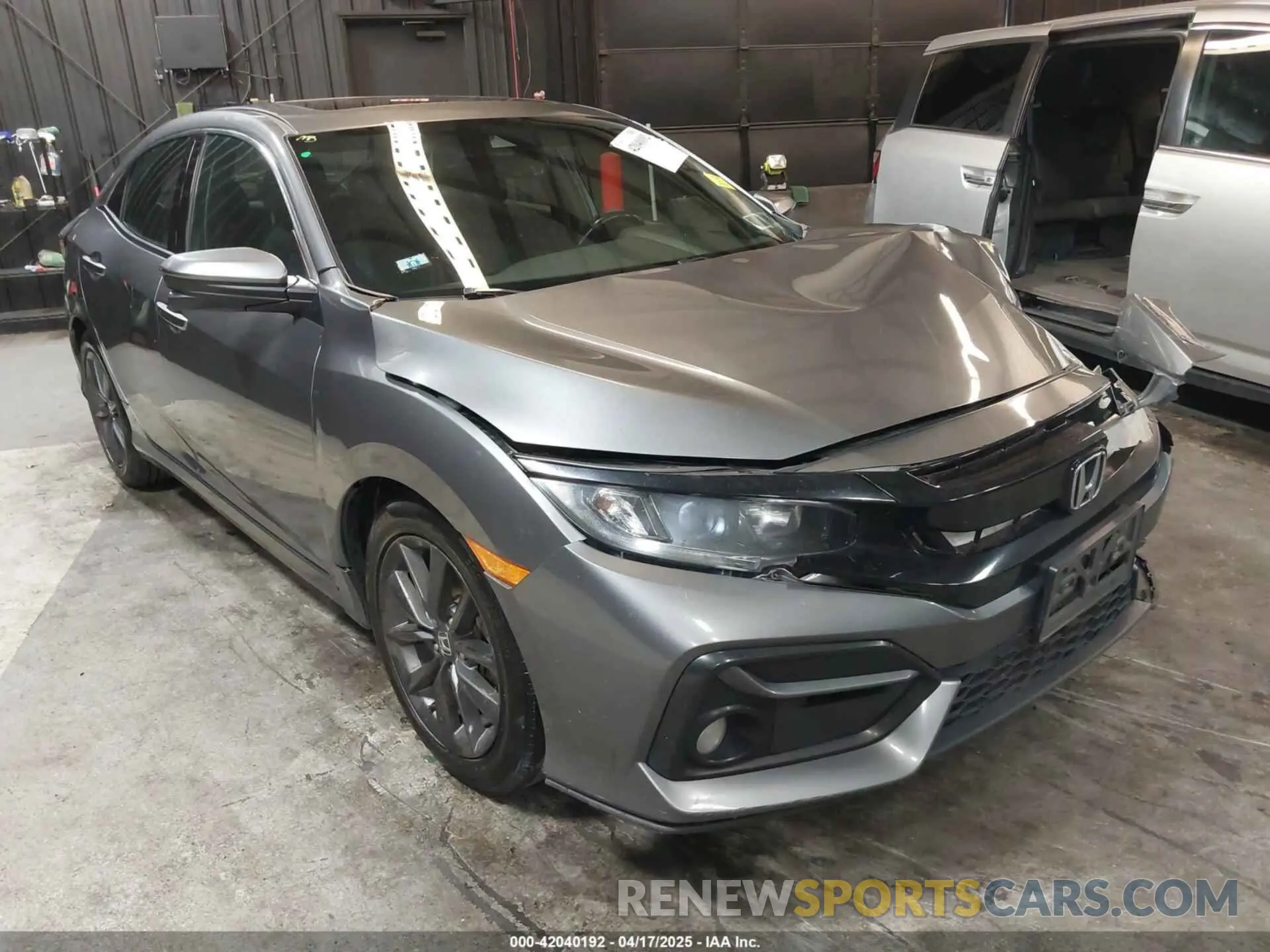 1 Photograph of a damaged car SHHFK7H65MU404617 HONDA CIVIC 2021