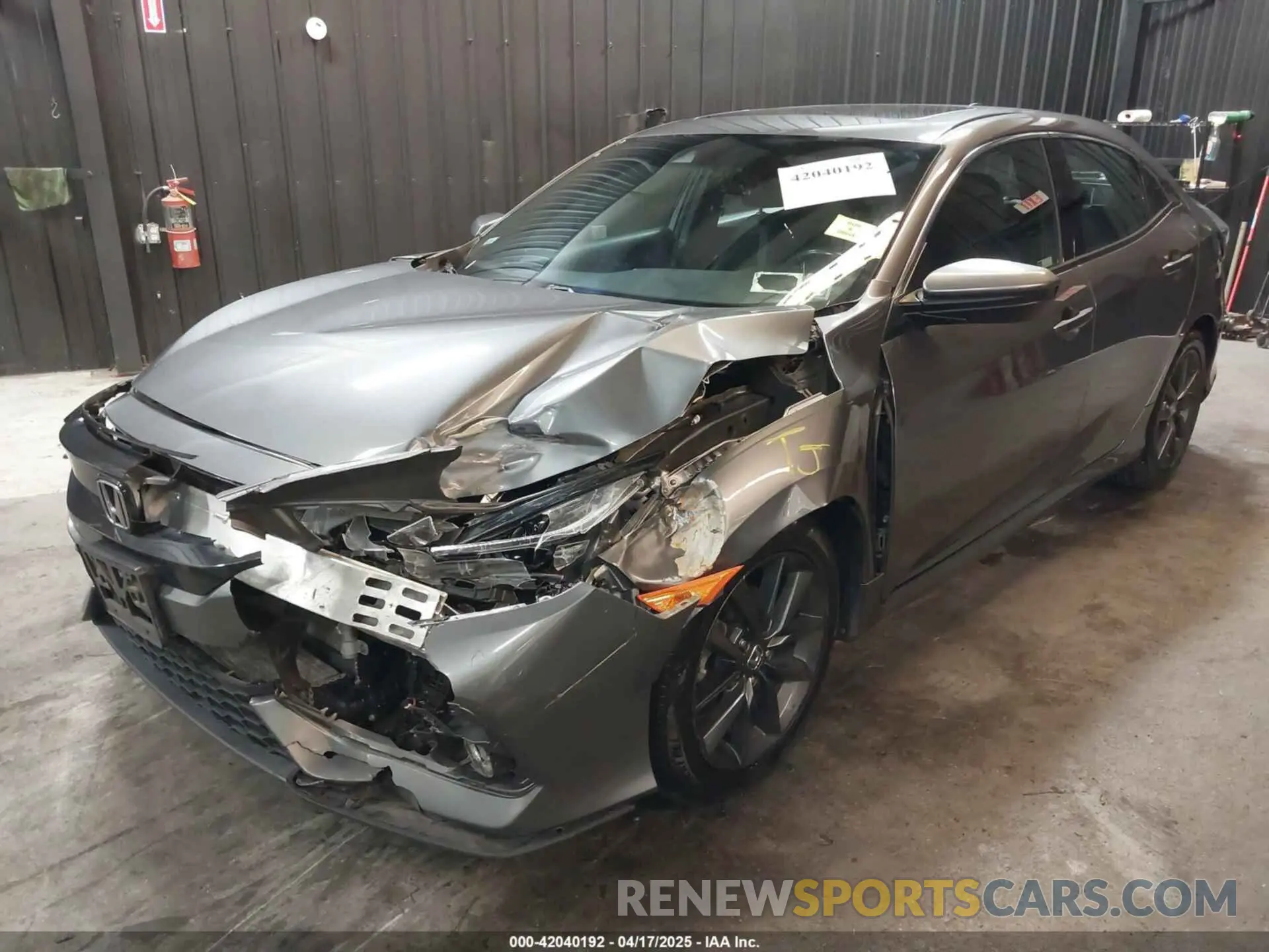 2 Photograph of a damaged car SHHFK7H65MU404617 HONDA CIVIC 2021