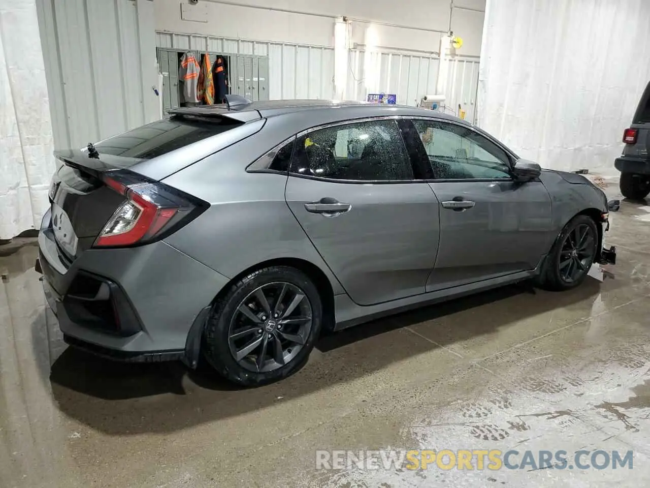 3 Фотография поврежденного автомобиля SHHFK7H67MU226970 HONDA CIVIC 2021