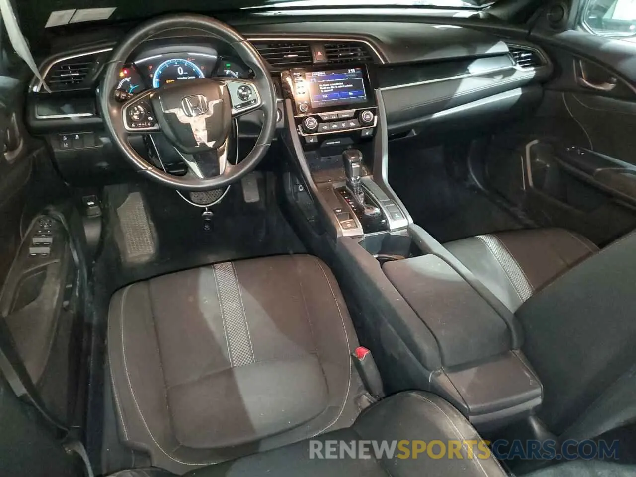 8 Фотография поврежденного автомобиля SHHFK7H67MU226970 HONDA CIVIC 2021