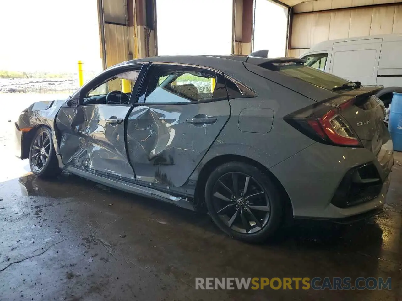 2 Photograph of a damaged car SHHFK7H67MU410905 HONDA CIVIC 2021