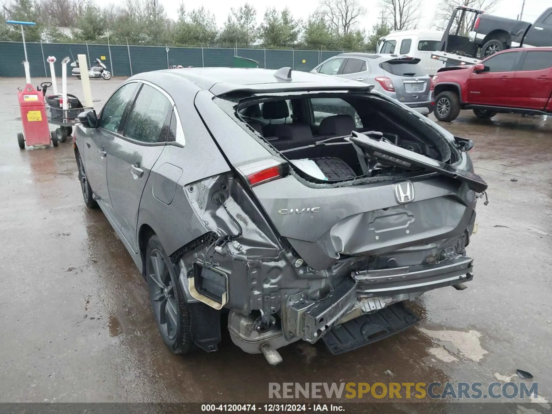 3 Фотография поврежденного автомобиля SHHFK7H68MU213547 HONDA CIVIC 2021