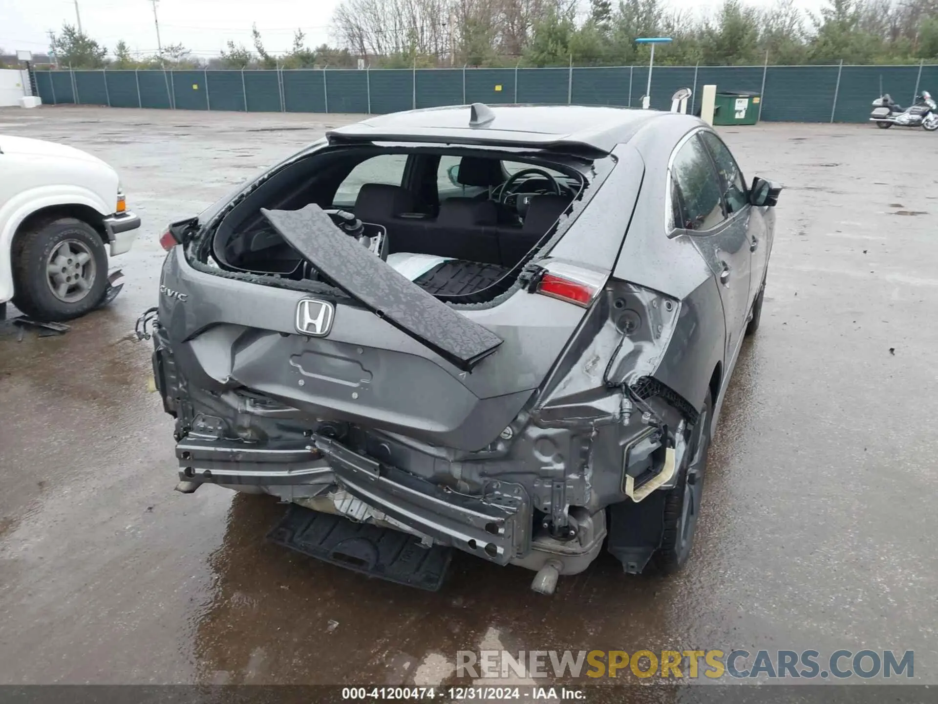 4 Фотография поврежденного автомобиля SHHFK7H68MU213547 HONDA CIVIC 2021
