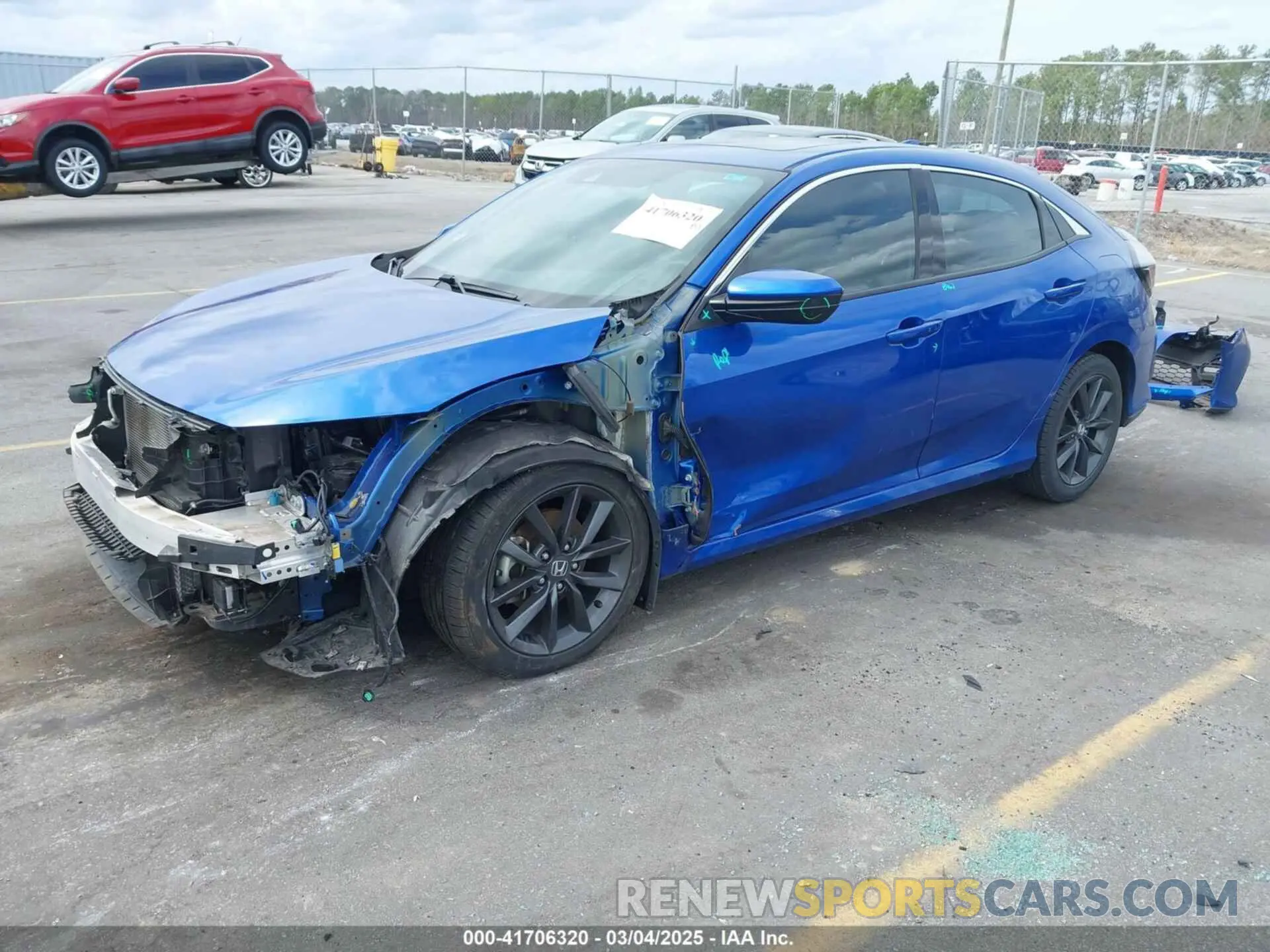 2 Фотография поврежденного автомобиля SHHFK7H69MU220569 HONDA CIVIC 2021