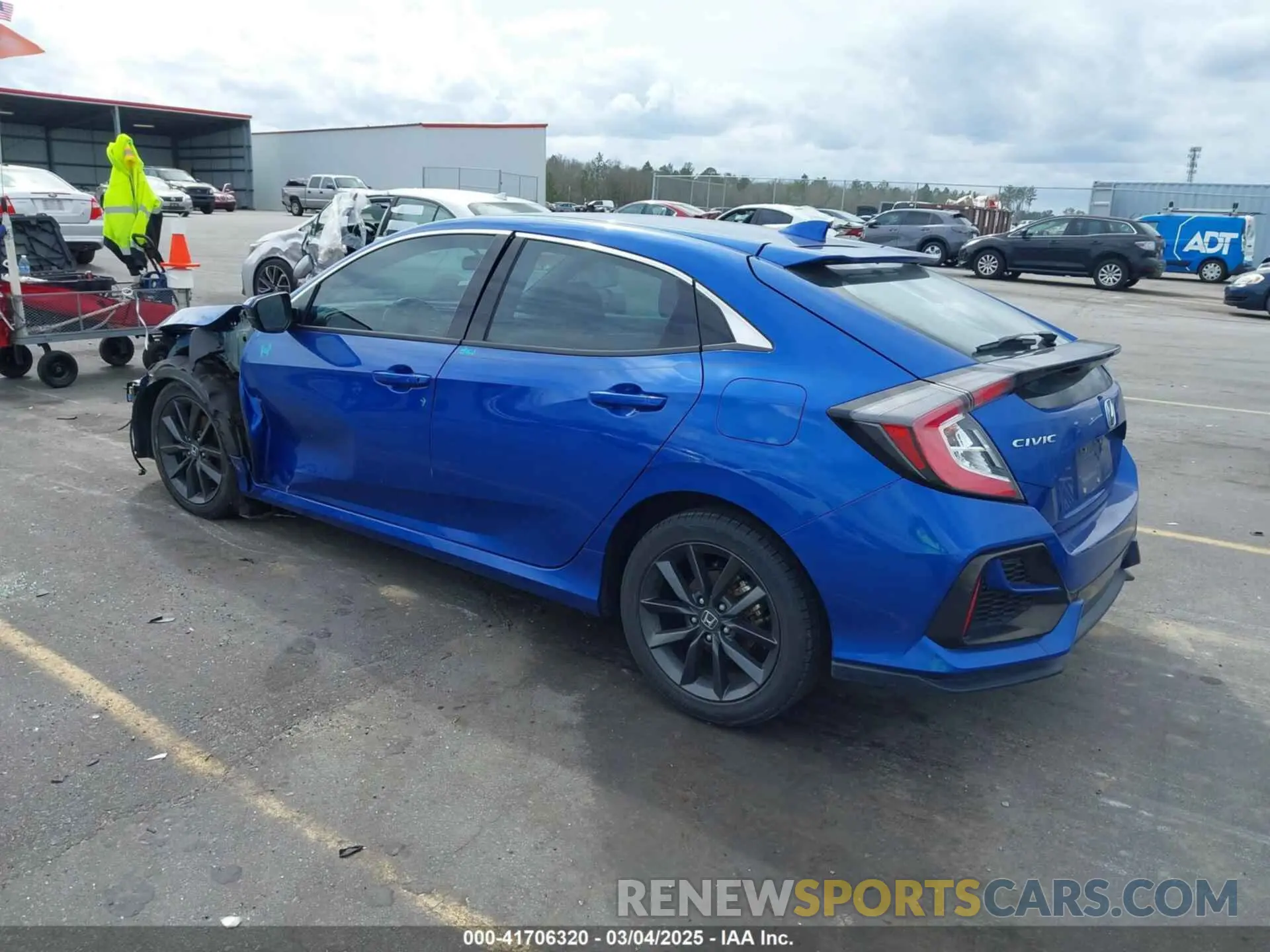 3 Фотография поврежденного автомобиля SHHFK7H69MU220569 HONDA CIVIC 2021