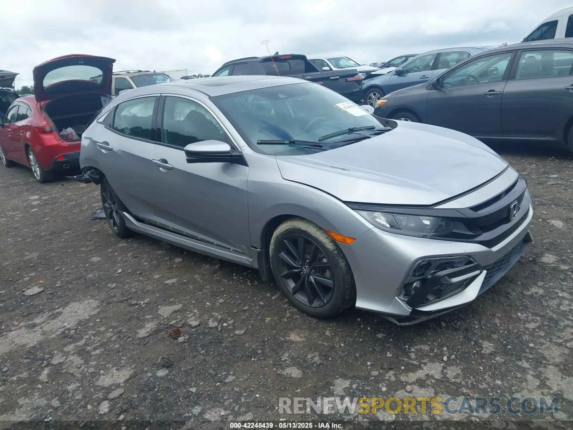 1 Photograph of a damaged car SHHFK7H69MU226999 HONDA CIVIC 2021
