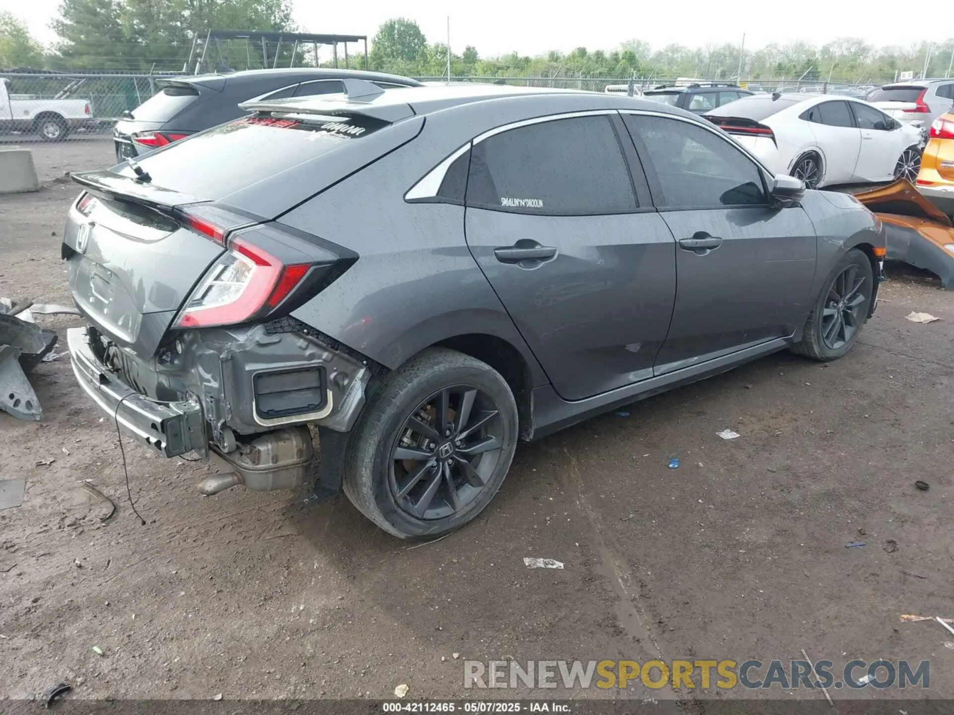 4 Фотография поврежденного автомобиля SHHFK7H6XMU211721 HONDA CIVIC 2021