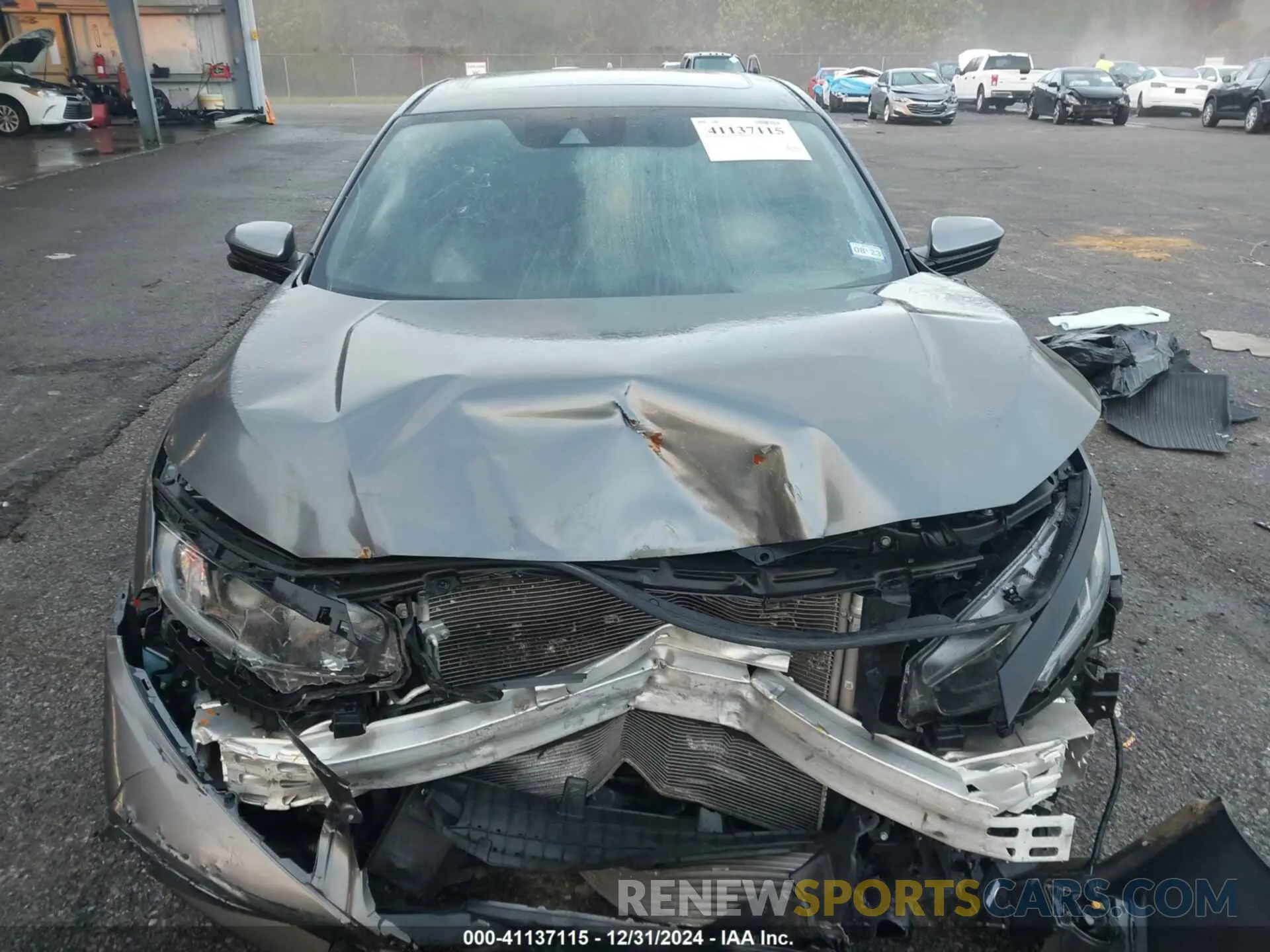 12 Photograph of a damaged car SHHFK7H6XMU230849 HONDA CIVIC 2021